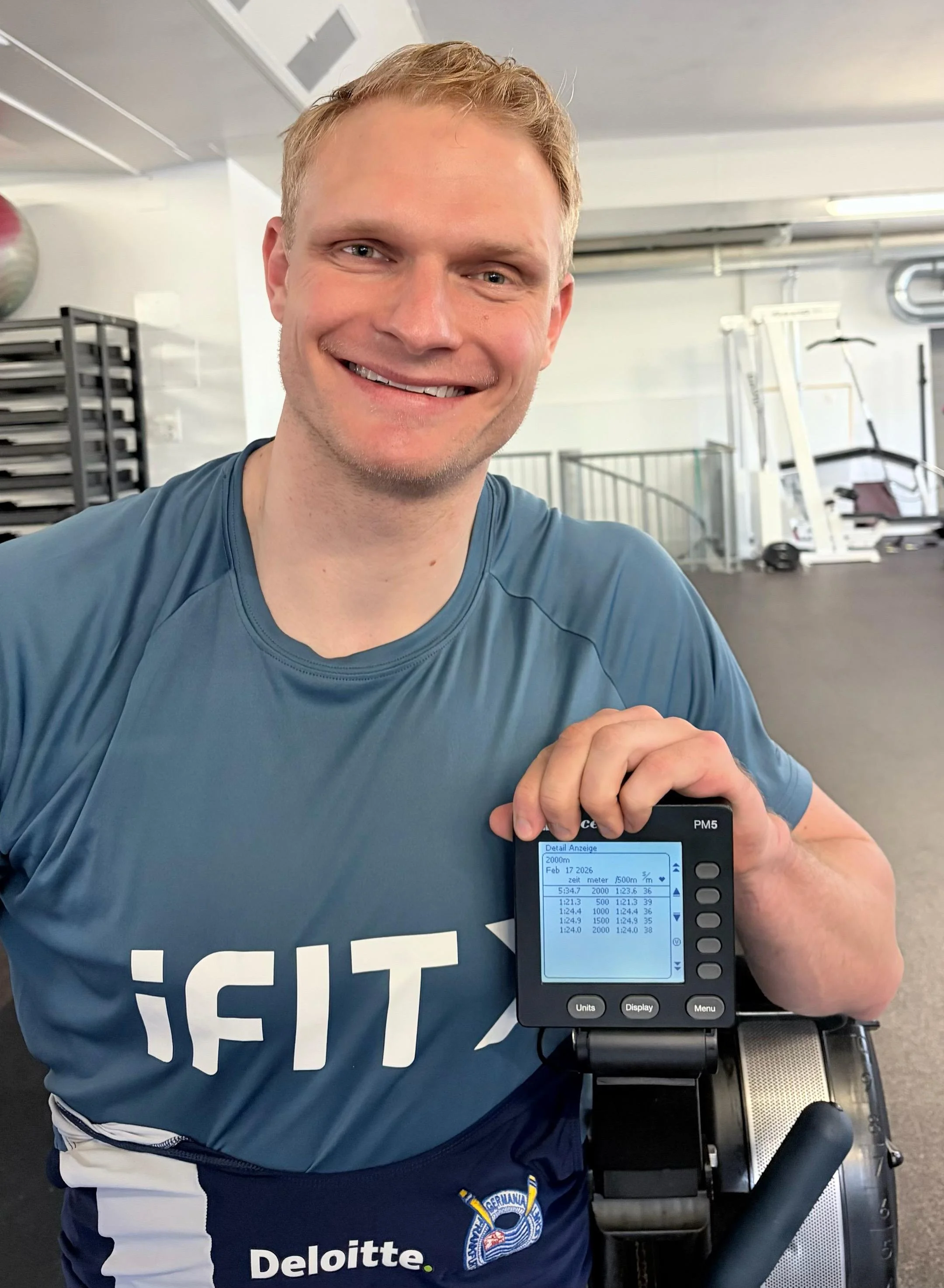 Neuer 2.000m Weltrekord auf dem RowErg