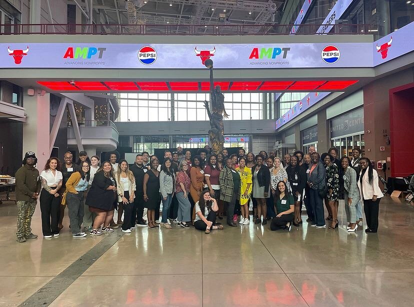 We were honored to participate in the Project Elevate community program, where we honed our nonprofit business and marketing skills and networked with other nonprofits in the AMPT community. Thank you to @amptchicago @bullscommunity and @pepsico for 