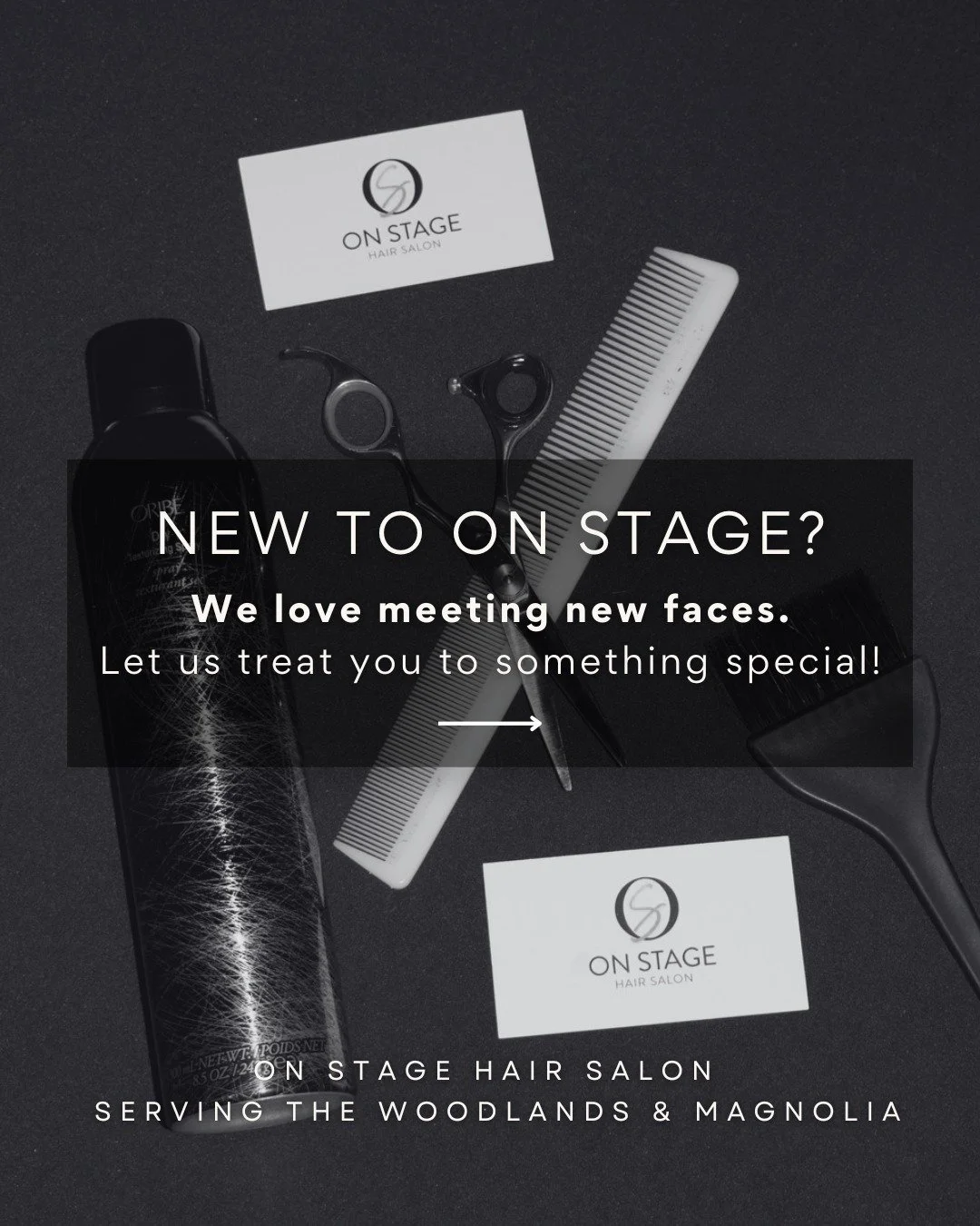 ✨ WELCOME NEW CLIENTS ✨ 
We&rsquo;re celebrating fresh faces in The Woodlands and Magnolia with a luxe welcome bundle, on us! Comment &quot;LOVEYOURLOOK25&quot; below to instantly receive your digital coupon via DM.

🎁 Includes exclusive haircare pr