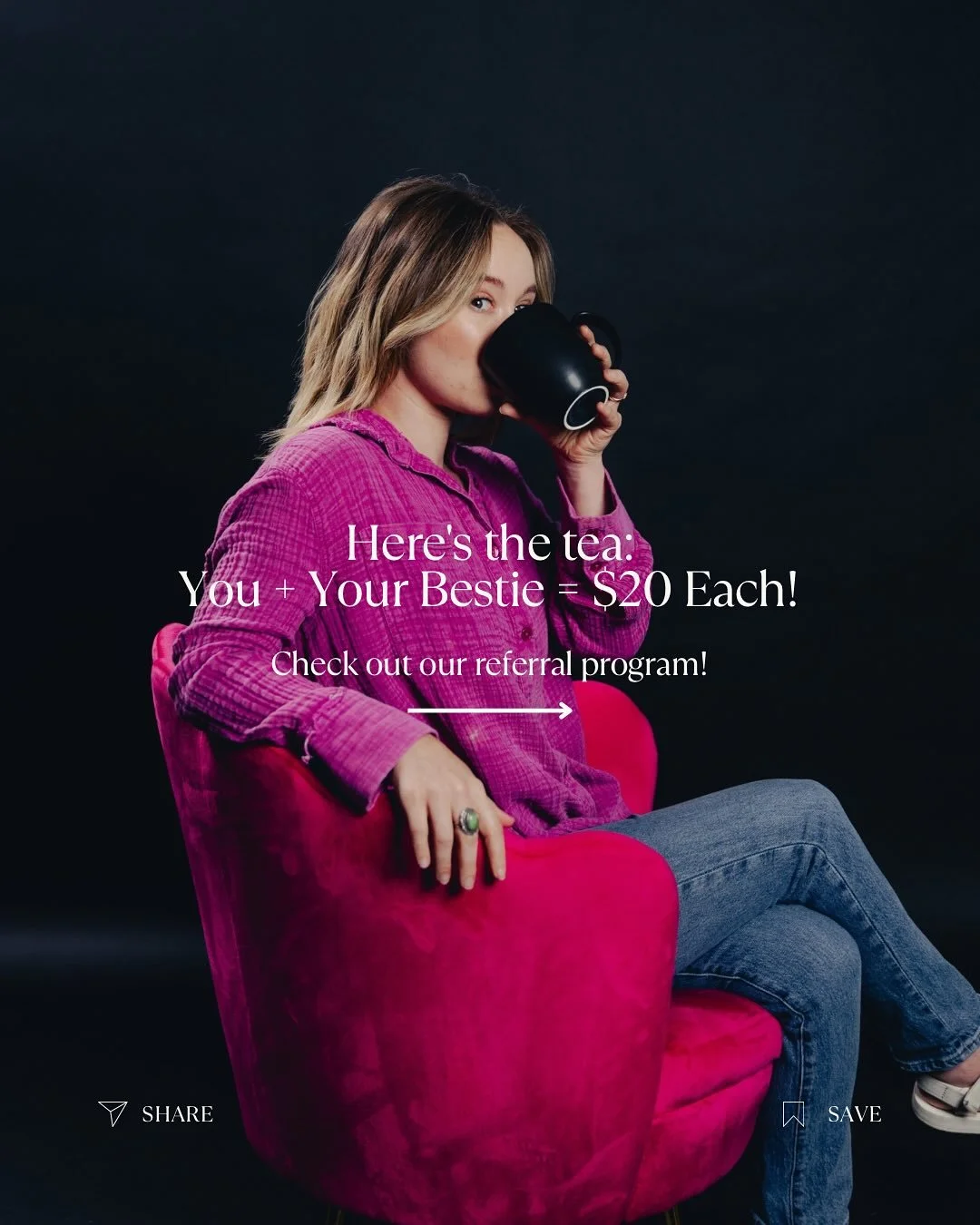 There&rsquo;s no better time than the busy holiday season to refer your friends &amp; family to the best salon in The Woodlands &amp; Magnolia!🙌🏼

Start your referral process by:
1️⃣ Sending your personal referral link through our online booking pl