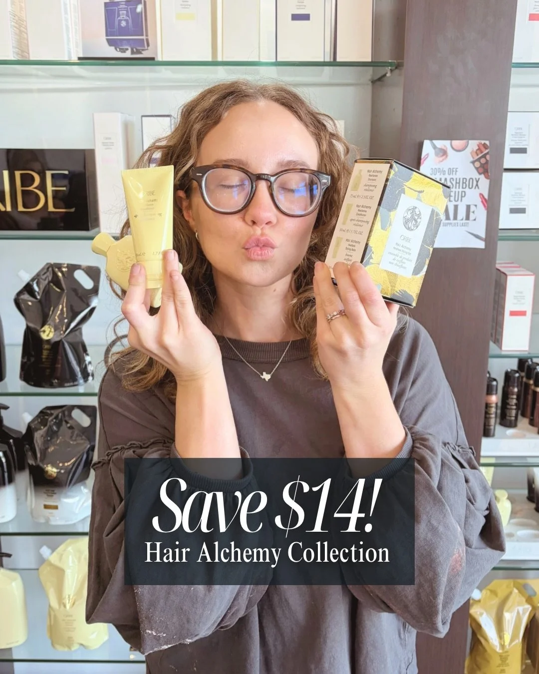 2 DAYS LEFT to score 30% OFF Oribe Hair Alchemy Holiday Collection!💛

This set is ideal for fine or breakage-prone hair seeking resilience and length! 🙌🏼

Why Jeannie loves it 😍&darr;
&bull; Instantly improves combability to reduce hair fall caus