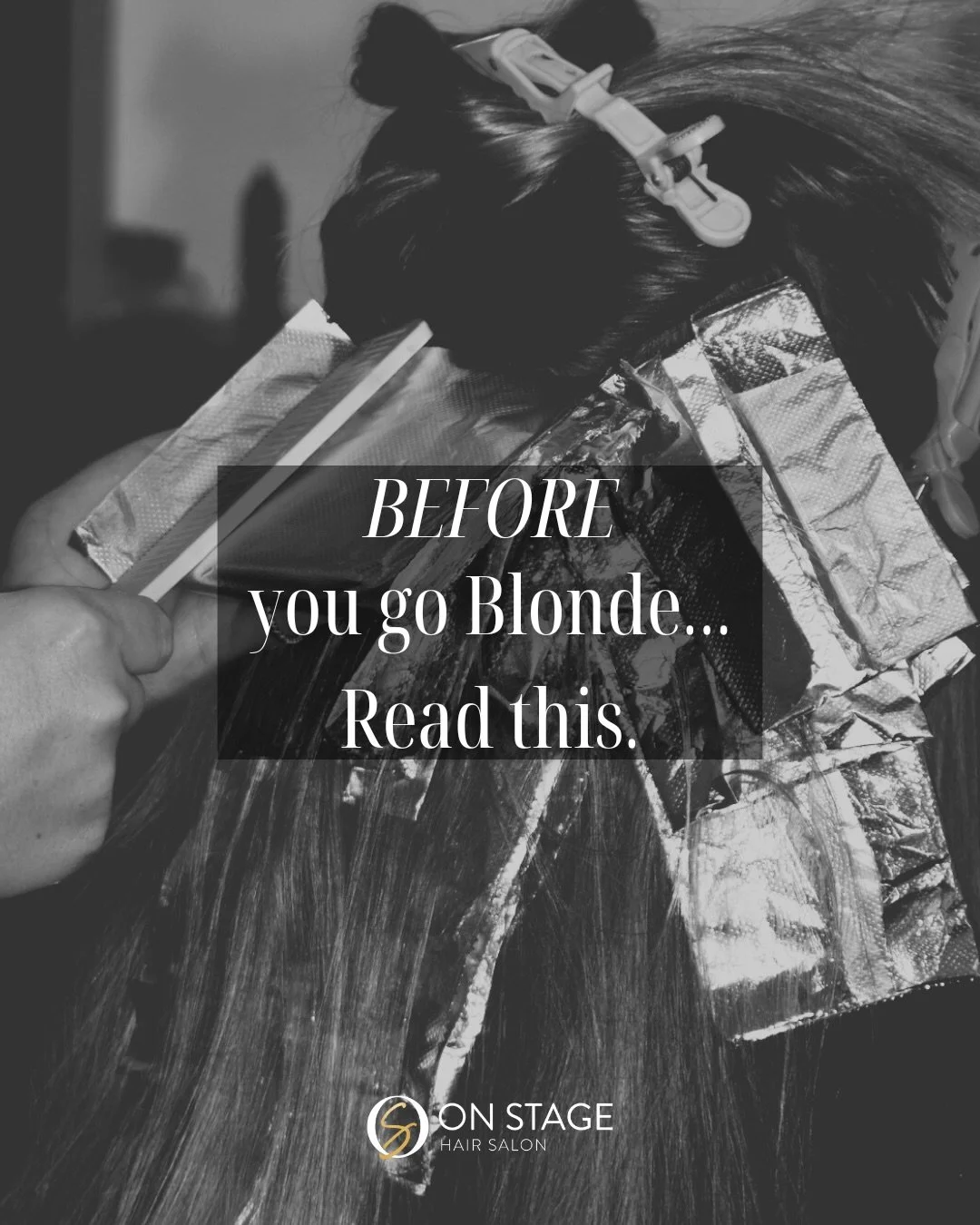 If you&rsquo;re dreaming of a gorgeous blonde era in 2026, here&rsquo;s what you can expect when you book your consultation with us🫶🏻⤵️

&bull; A Customized Blonding Plan: Based on your current hair color and desired result (platinum, balayage, or 