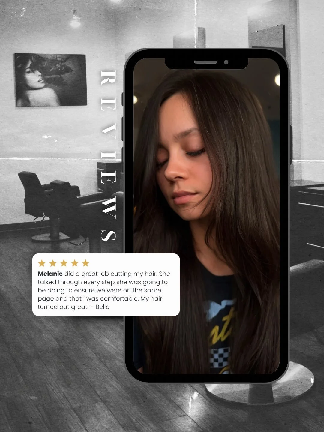 Your 5 star haircut with Melanie @mels.jazzyhair is a link tap away ;) 

Still struggling to find the right stylist in The Woodlands? 
That&rsquo;s exactly why On Stage Hair Salon has a Stylist Matchmaking Survey. In under five minutes, you&rsquo;ll 