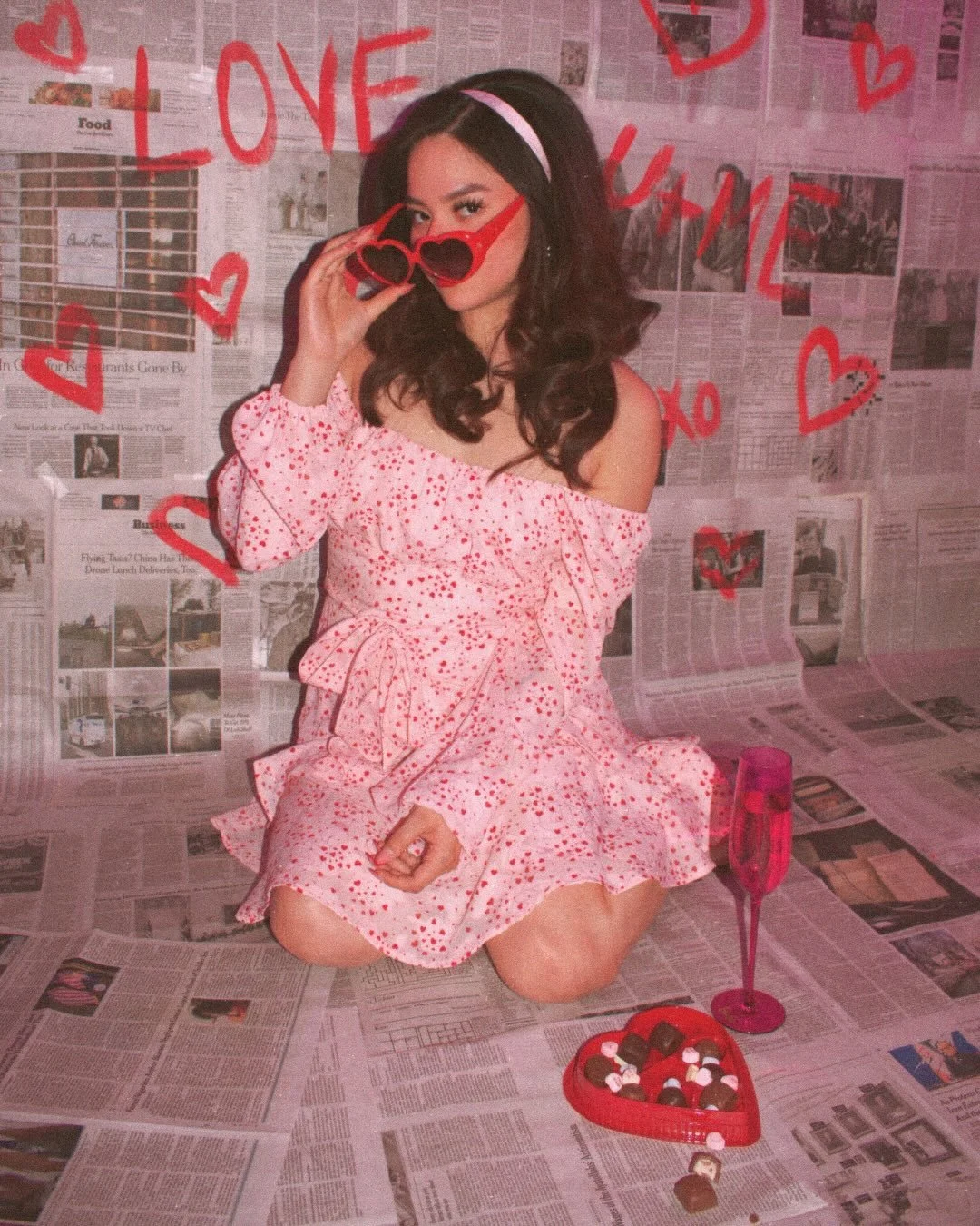 See you later February 💋

Loved these shots that didn&rsquo;t make the feed with @mels.jazzyhair modeling and @giovannidelarosahair behind the gorgeous hairstyle 🥰 

Only the best @oribe products with a glossy @janeiredale finish✨

📸 @alyssaisther