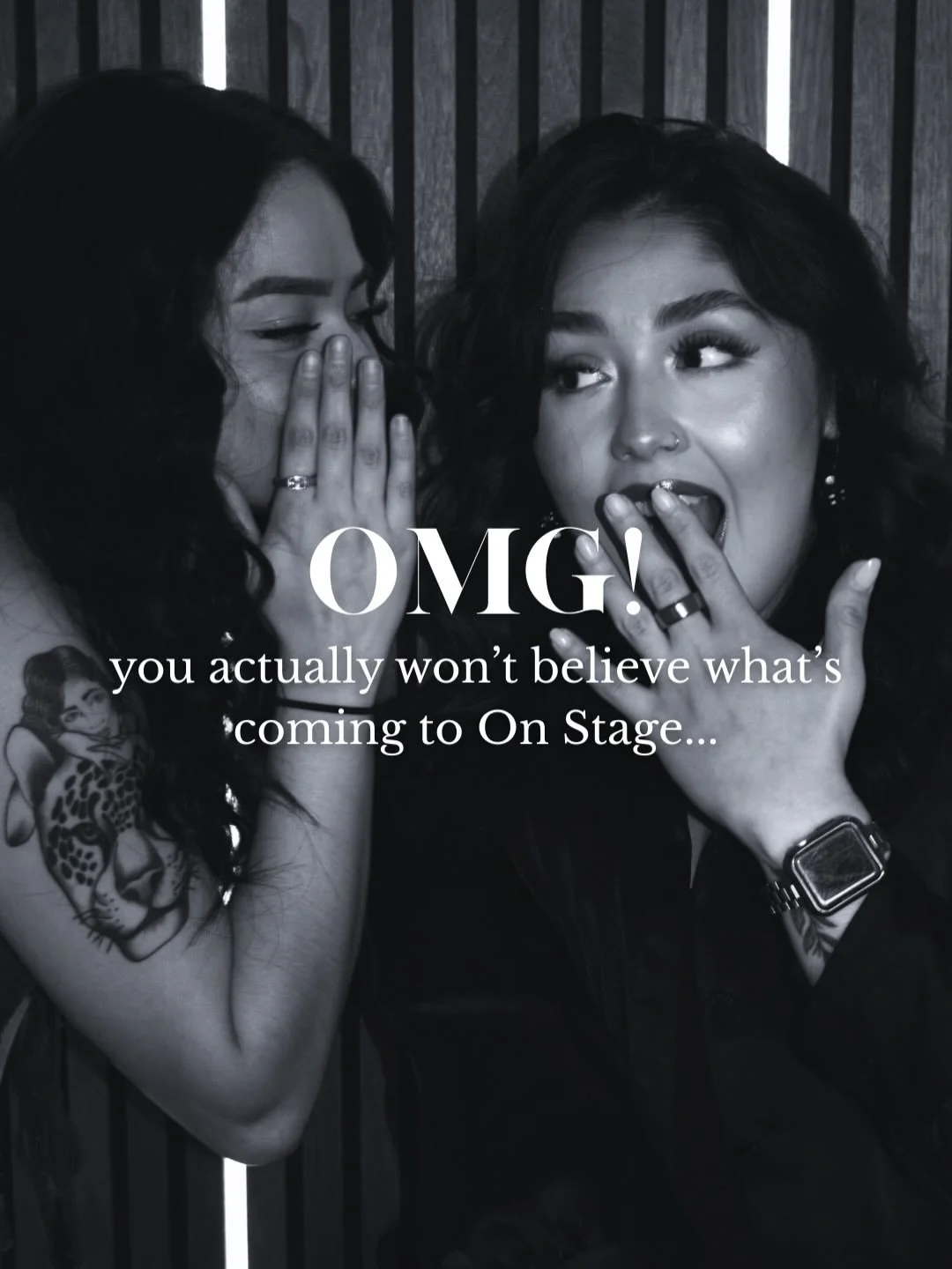 The rumors are 100% true. 🤫✨ 
We&rsquo;ve been working on something massive behind the scenes and it&rsquo;s officially ready for its time on stage&hellip;

We&rsquo;re not giving it all away just yet, but if you look closely at the slides, the clue