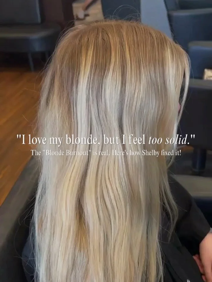 We&rsquo;ve all been there: you keep asking for more highlights because you feel &ldquo;dark,&rdquo; but suddenly you look in the mirror and your hair looks like one solid, flat sheet of blonde.😕

In this transformation, Shelby @hairbyshelbyjoy tran