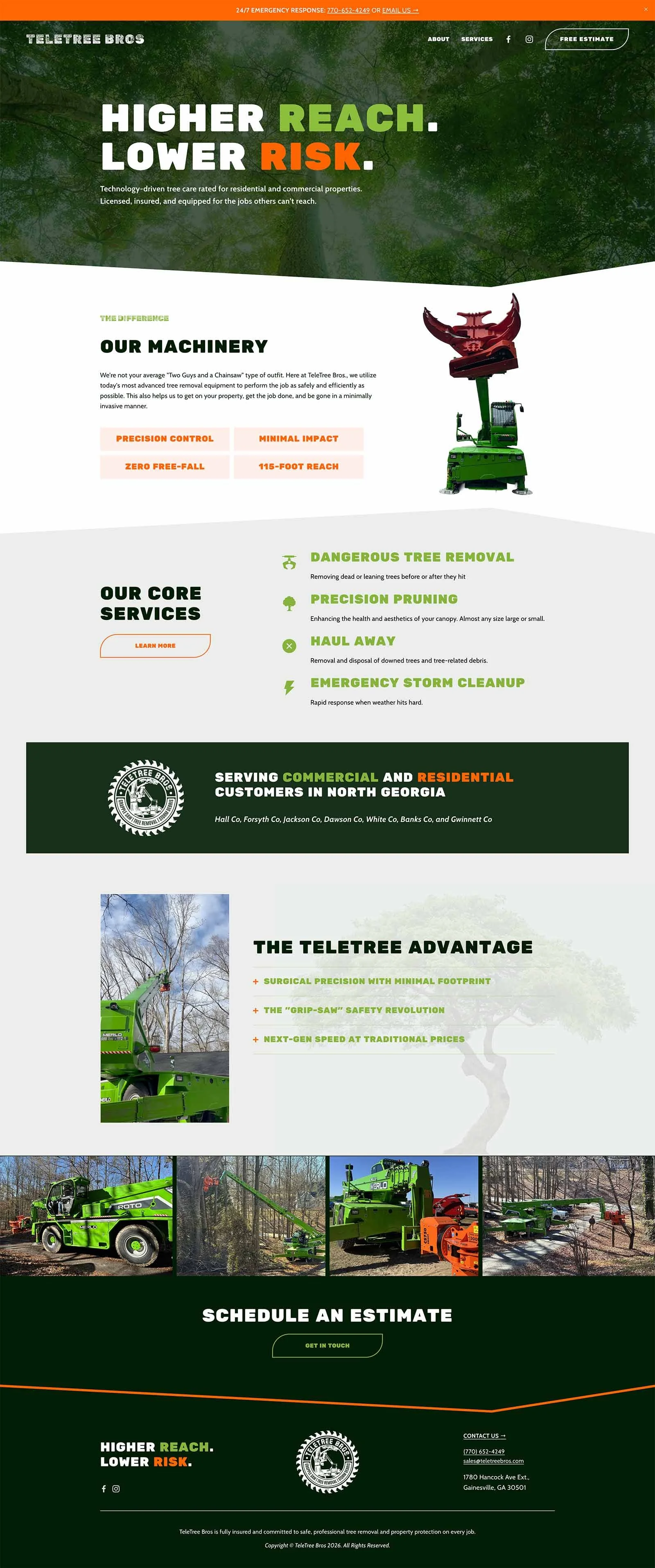 Tree Service Website