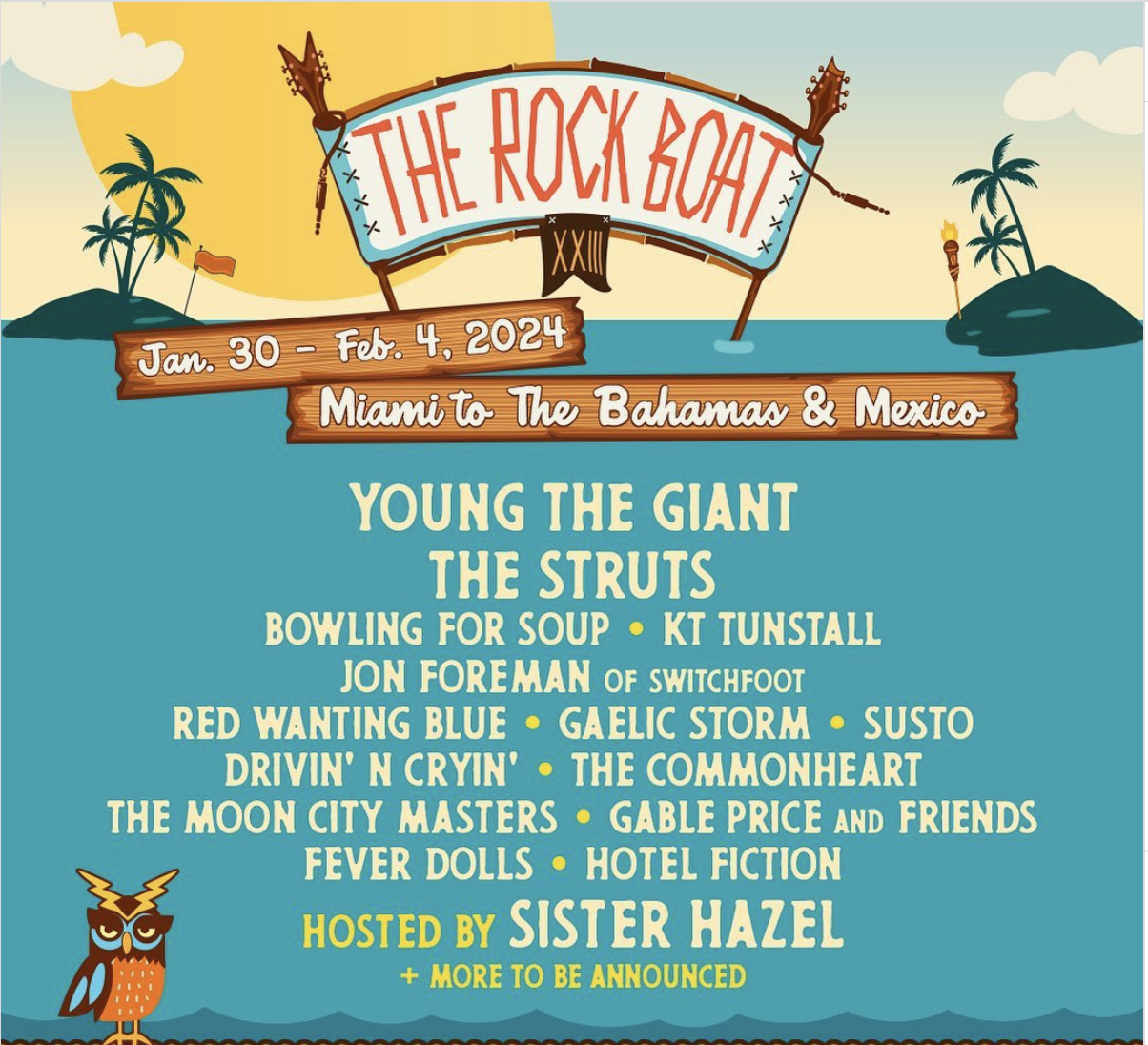 The Rock Boat 2024 w/ Gable Price and Friends