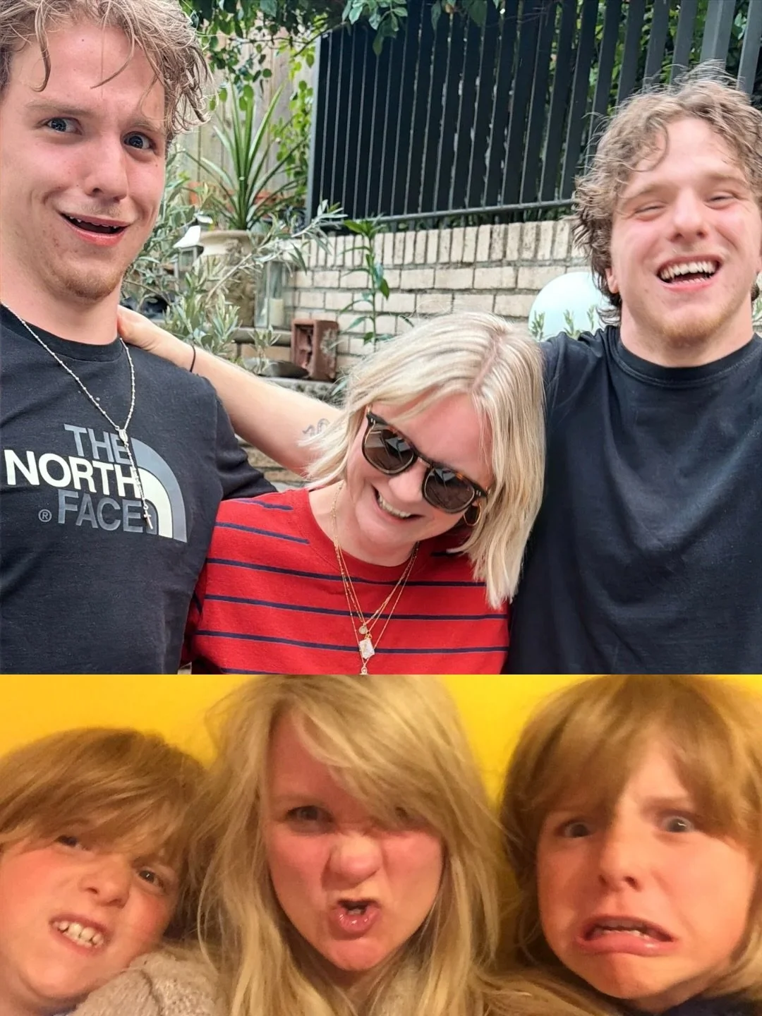 My baby nephews are 21! 🎈🎈 Luckily they&rsquo;ll still entertain their old aunt by recreating this photo from when they were 10. I&rsquo;m no longer the tallest&hellip; but I still whisper in their ears that they&rsquo;re my favourite. I wonder if 