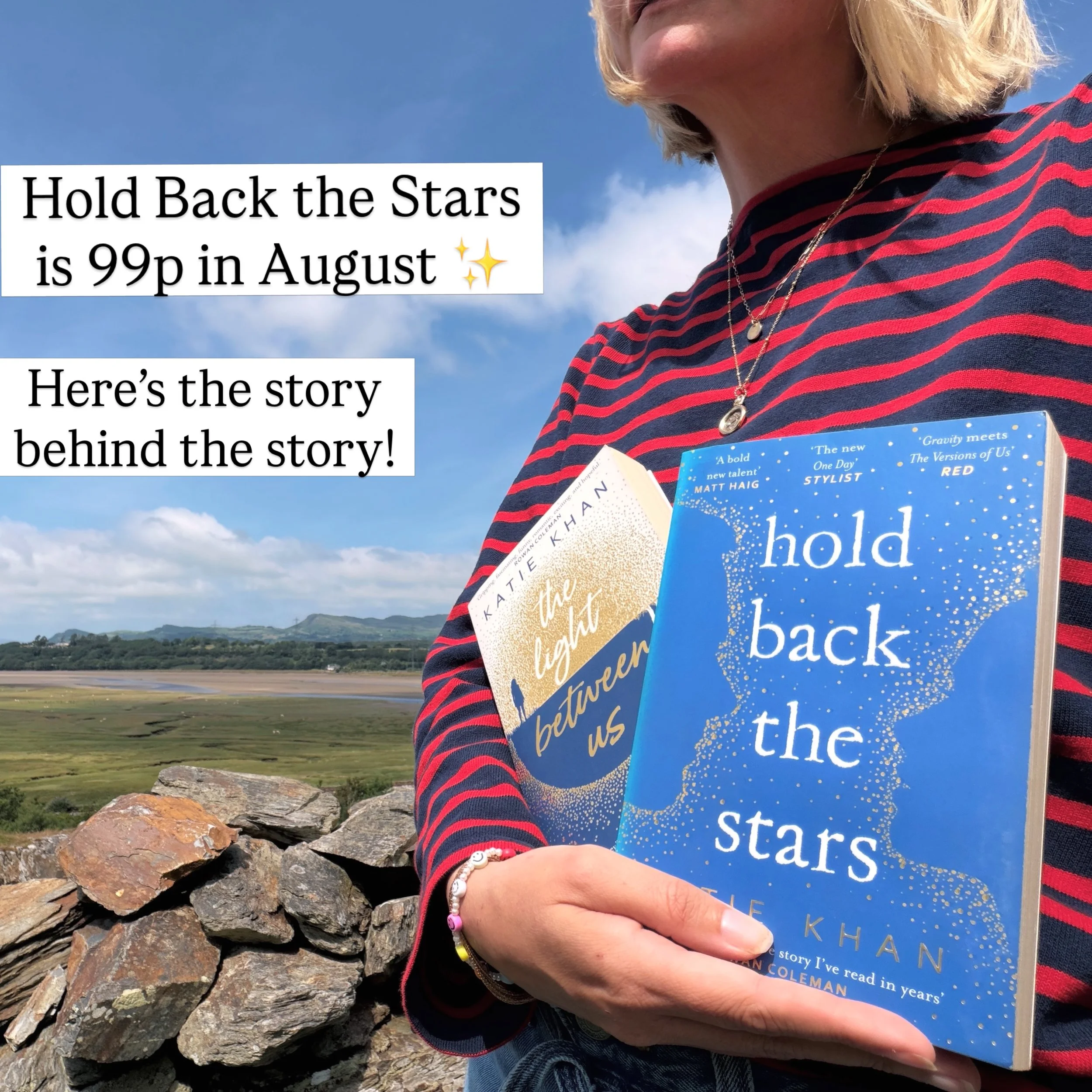 You 🤝 this book 🤝 a ticking clock and heartbreak&hellip; your next summer read?

When my publisher asked if I&rsquo;d promote Hold Back the Stars at 99p on Kindle in August, I don&rsquo;t know if this is what they had in mind. Let&rsquo;s take an u