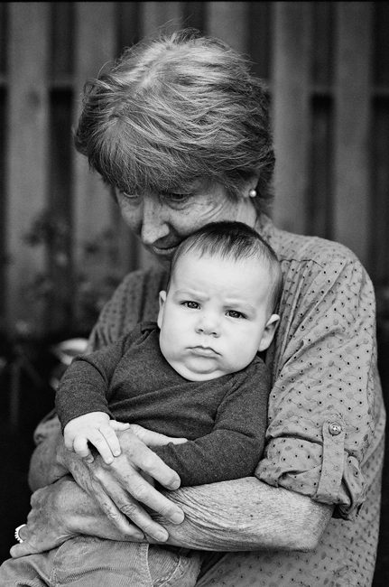 grandma family photography exhibition by Portland photographer Linnea Osterberg