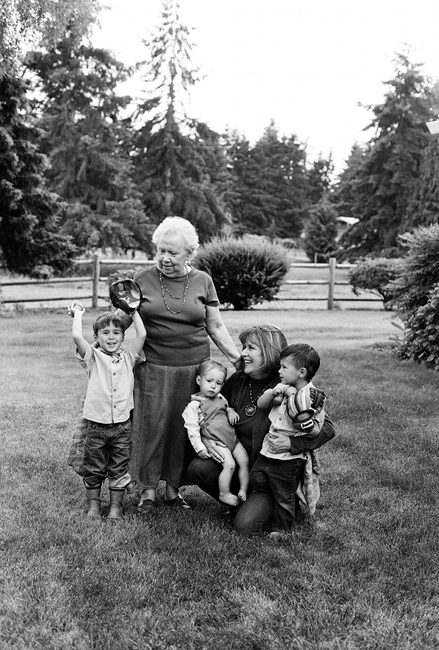 grandma family photography exhibition by Portland photographer Linnea Osterberg
