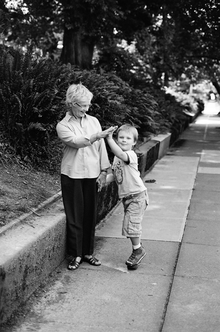 grandma children portraits exhibition by Portland photographer Linnea Osterberg