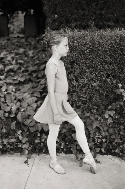 dancer girl photograph by Portland photographer Linnea Osterberg
