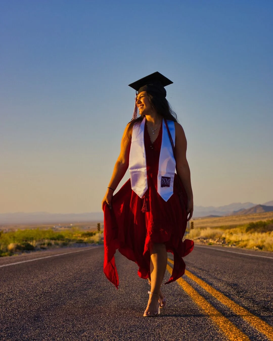 New Mexico State University Graduation photo-session in Las Cruces New Mexico