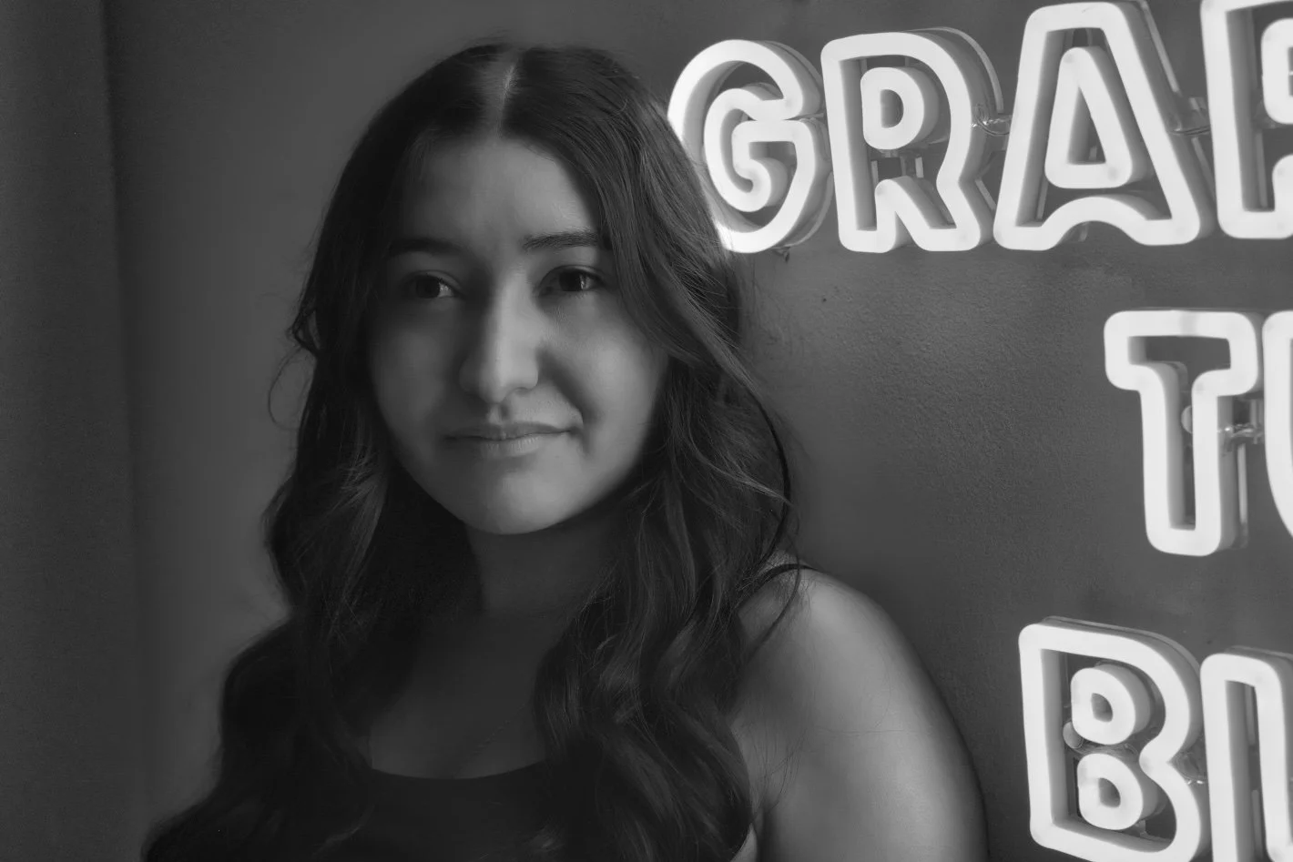 Portrait photography session at the Color Factory in Houston Texas