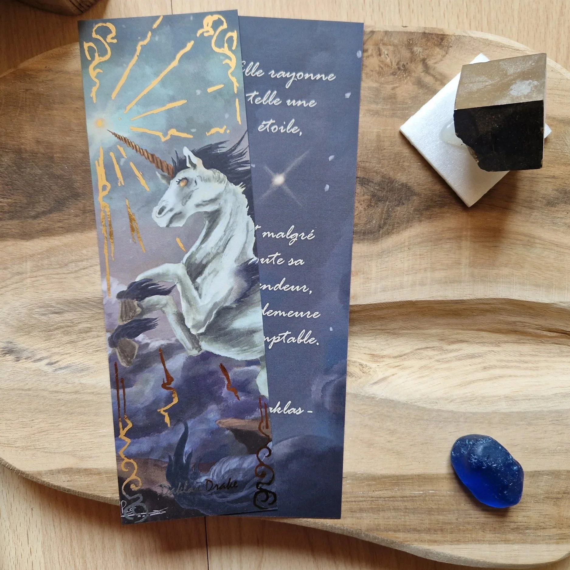 Noble Marque Page - La Somptueuse Licorne