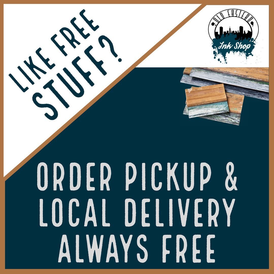 Why is this screen printer different from all other screen printers? We&rsquo;re going to start highlighting our shop policies starting with the fan favorite - delivery!! 

If you live in 1 of 17 different local zip codes your merch can be hand deliv