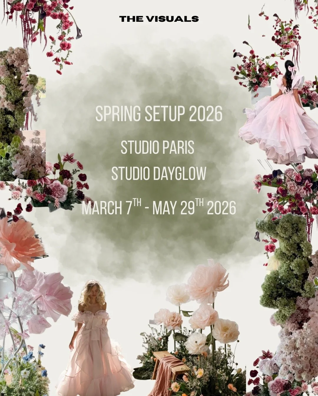 Hi! We are so excited to let you guys know that our flower installation will go live on March 7th! 🌸✨

This season, we&rsquo;re transforming our studios into dreamy floral worlds designed to elevate your photos and content.

At Studio Paris, you&rsq