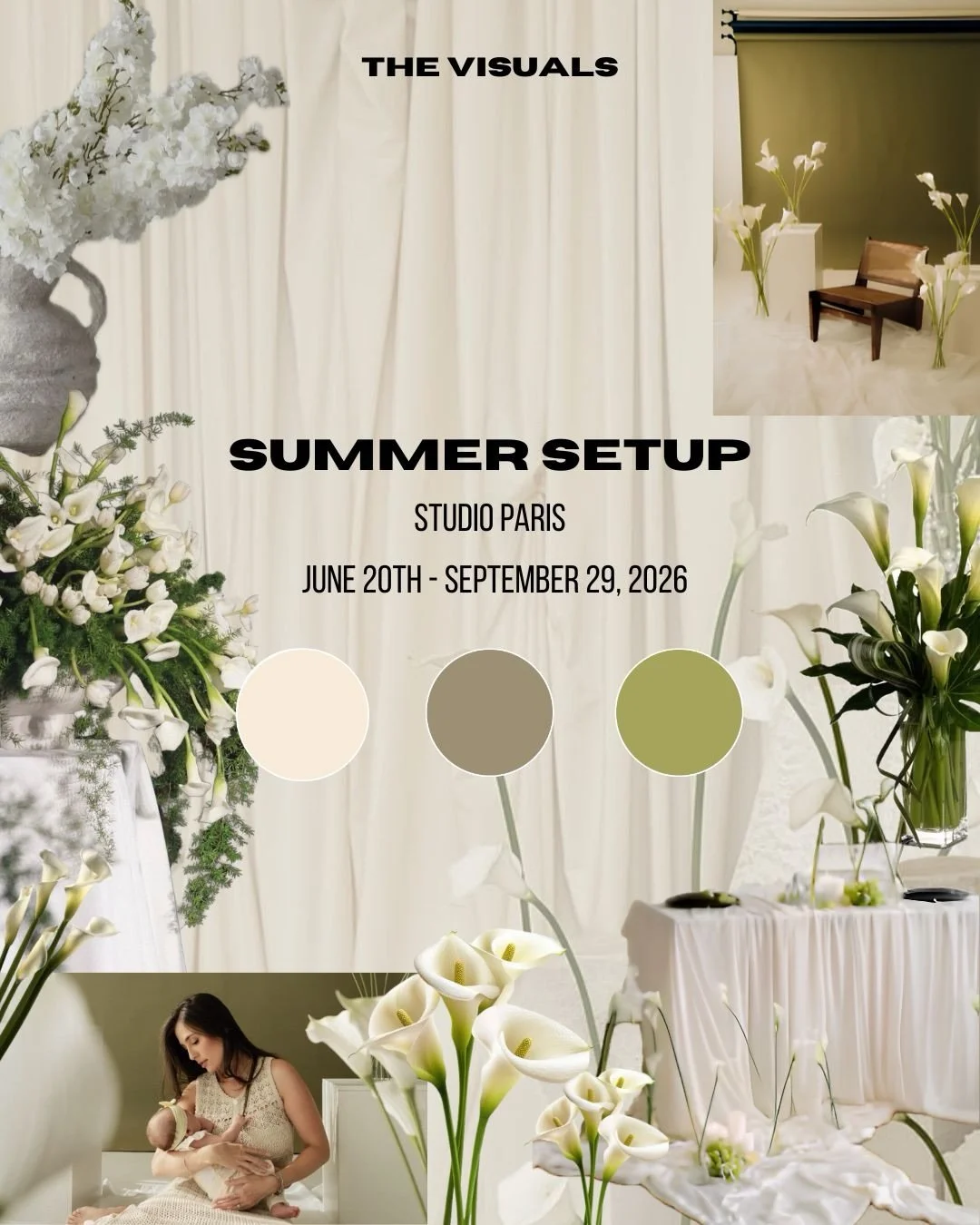 We are officially announcing our Summer Setup, which will be installed in Studio Paris from June 20th through September 29th! 🤍

Make sure to swipe through all the photos to read important information about the setup and get a general idea of what i