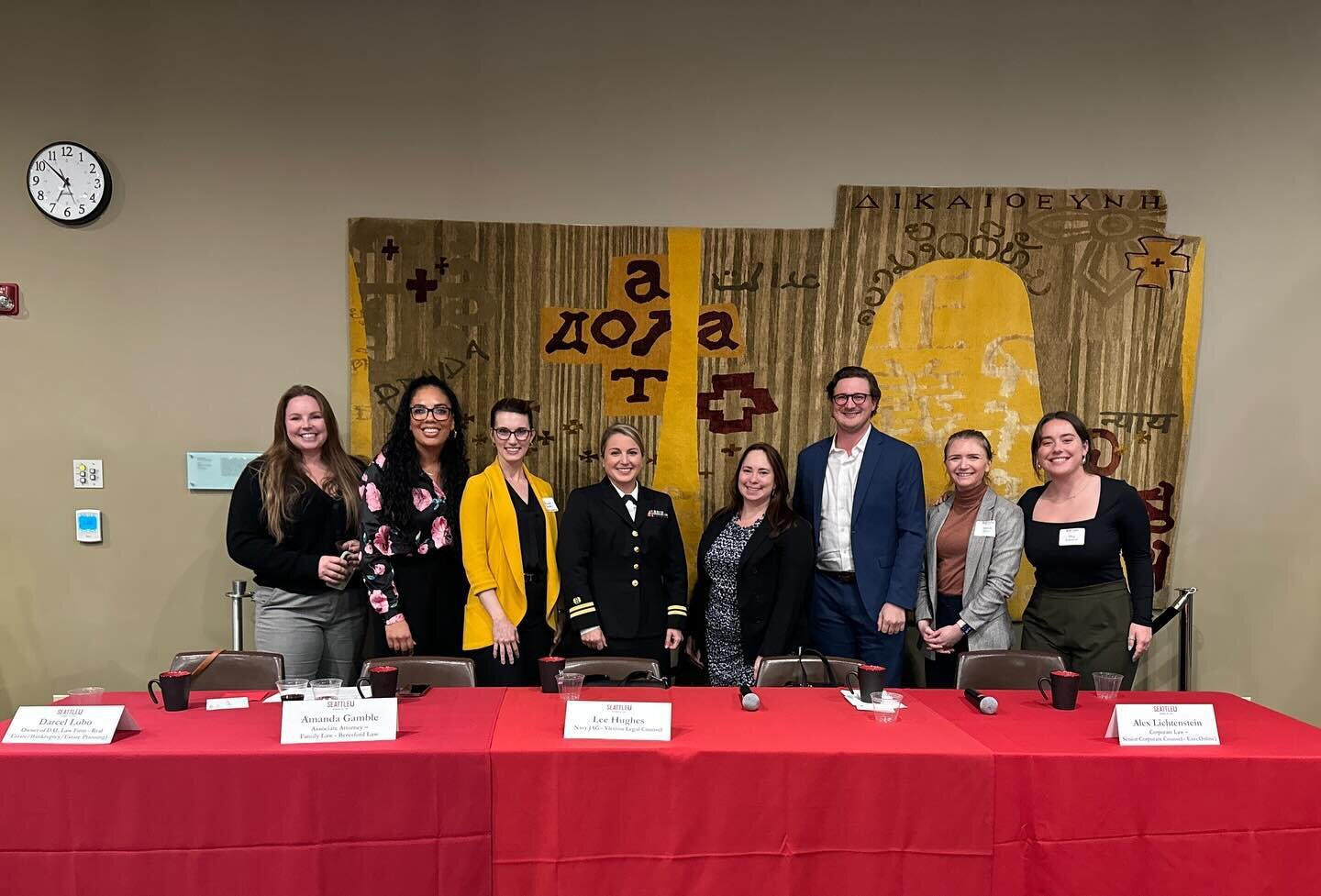 Spent yesterday evening with the Women&rsquo;s Law Caucus at Seattle University on a panel discussing all things about our careers as lawyers and how we got to where we are.
⠀
Such amazing panelists and a wonderful event!