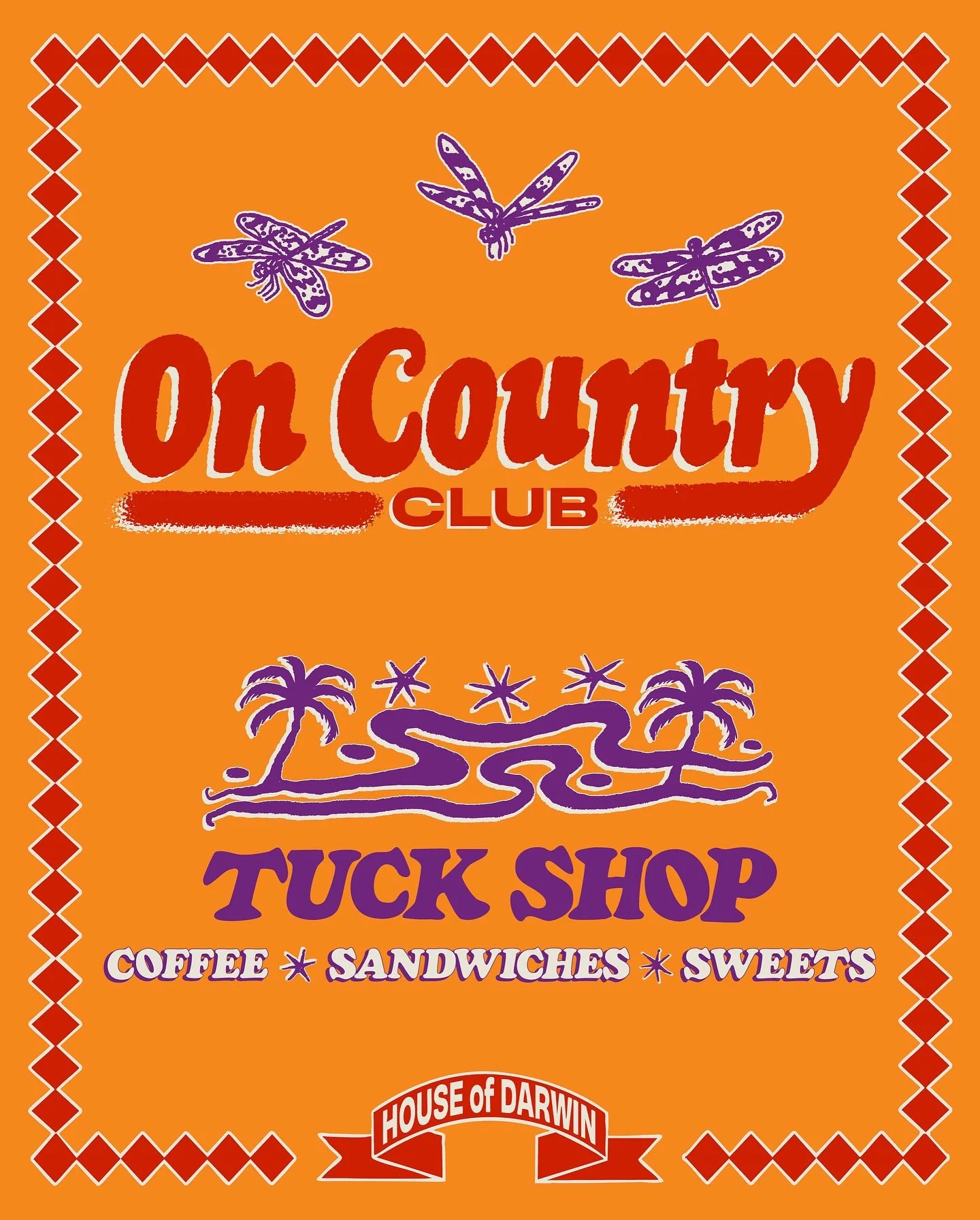 Excited to share some new creative for @houseofdarwin ☄️ that I&rsquo;ve been working on with artist @loonatoons &mdash; the talent behind most of HOD&rsquo;s apparel and so much more. This branding was created for HOD&rsquo;s new @houseofdarwinoncou