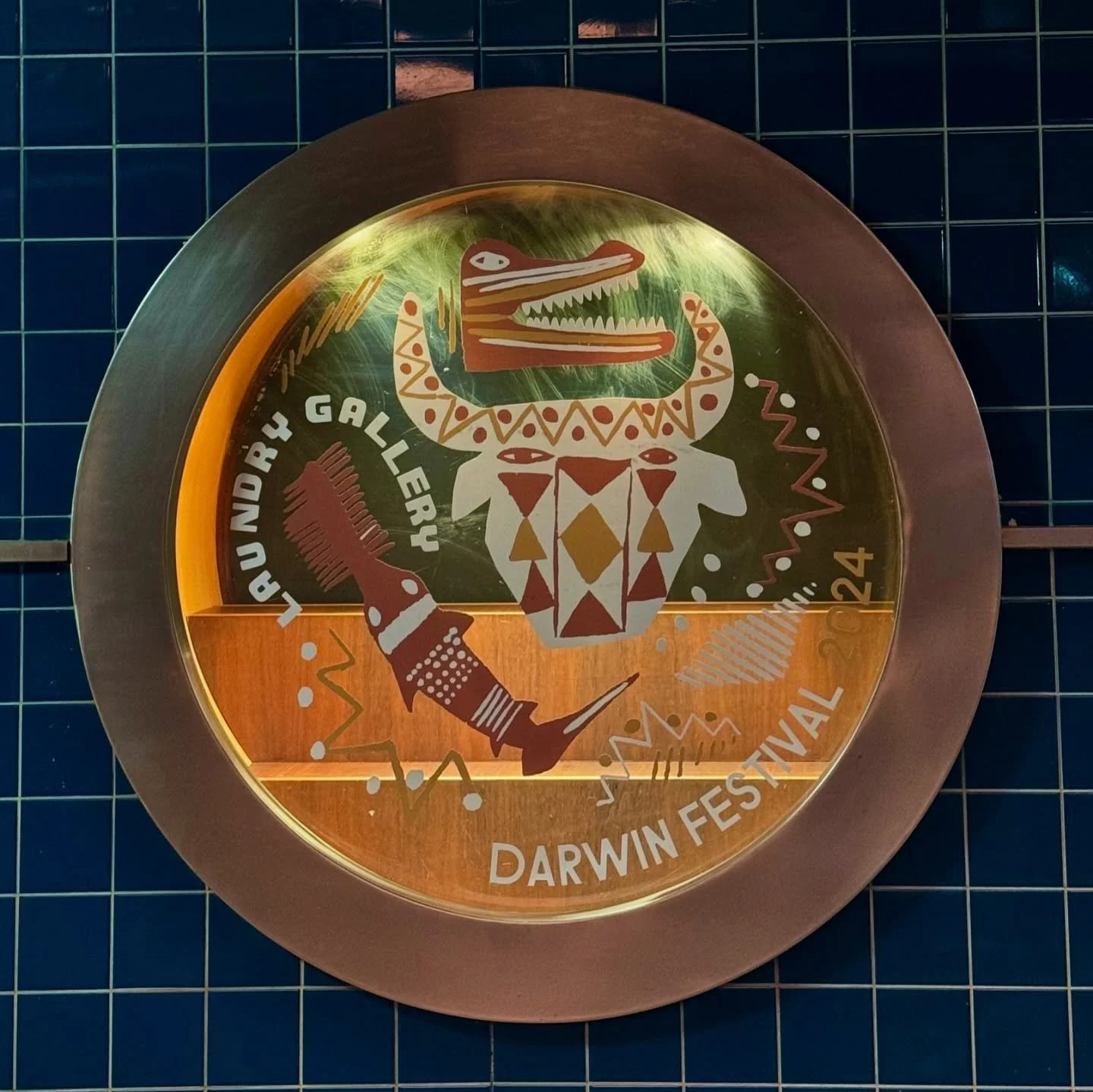 🪟 @laundrygallery_ at @parapfinefoods for @darwinfestival 2024!