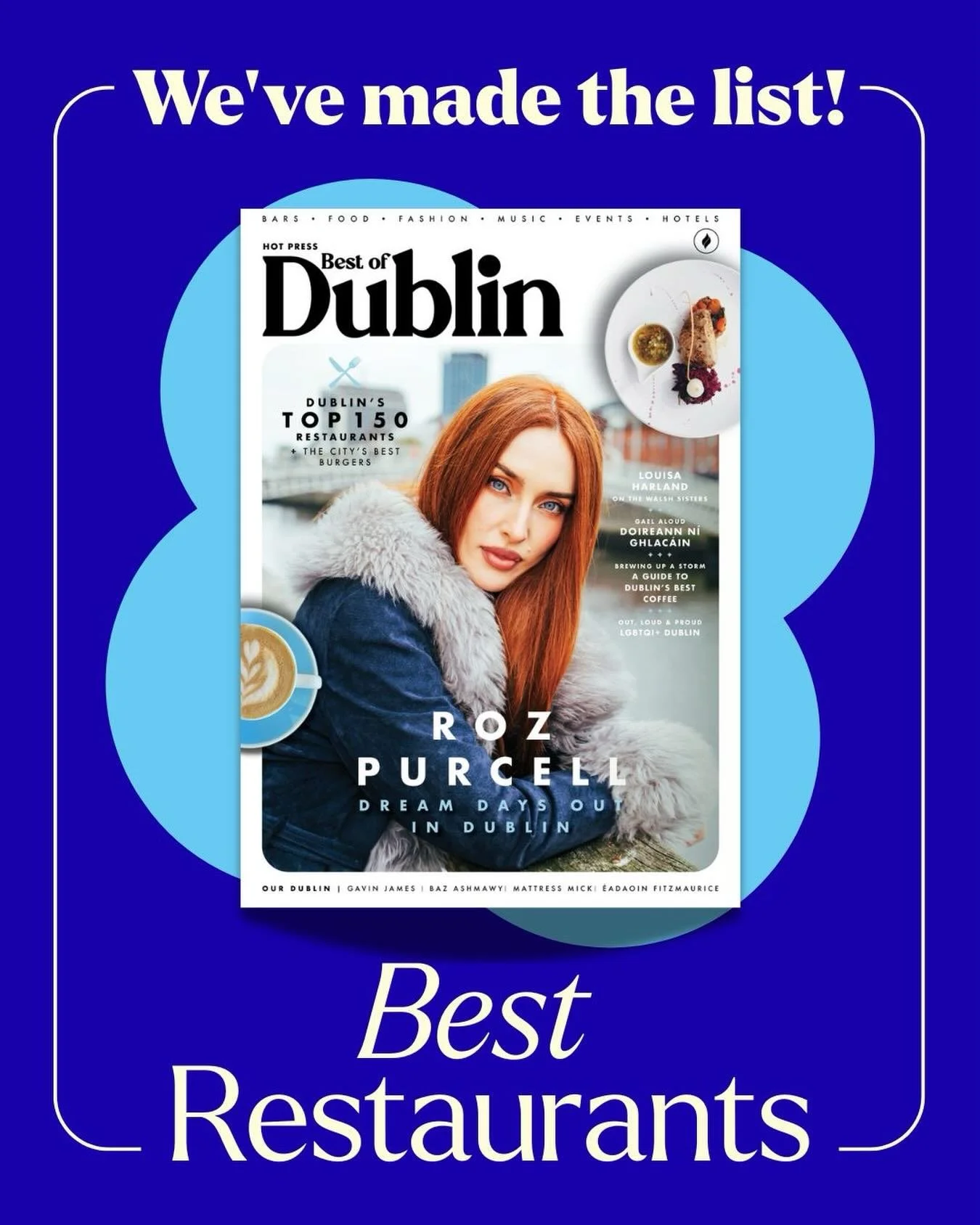 Thank you @hotpressmagazine