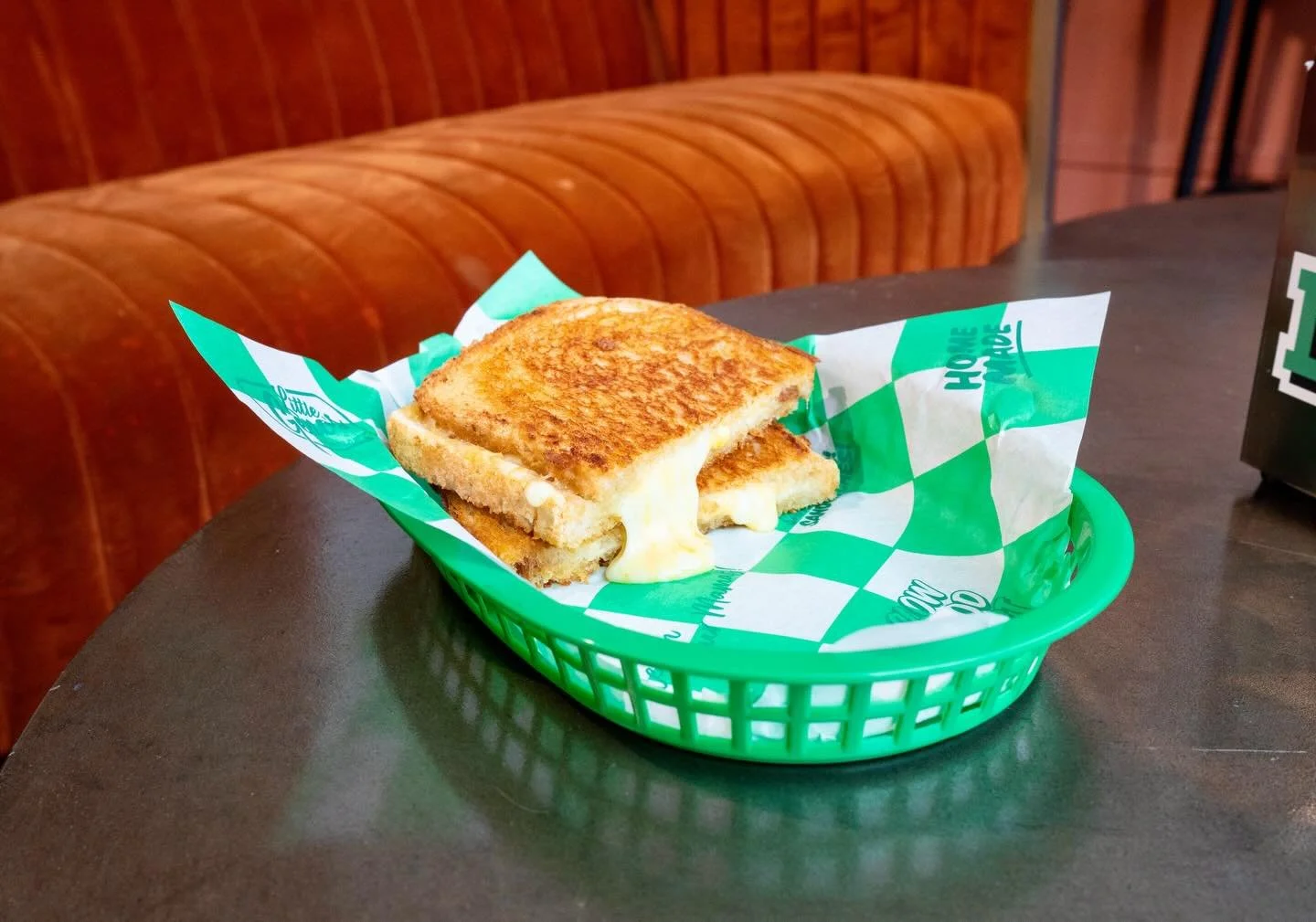 Grilled Triple Cheese With Chilli Butter