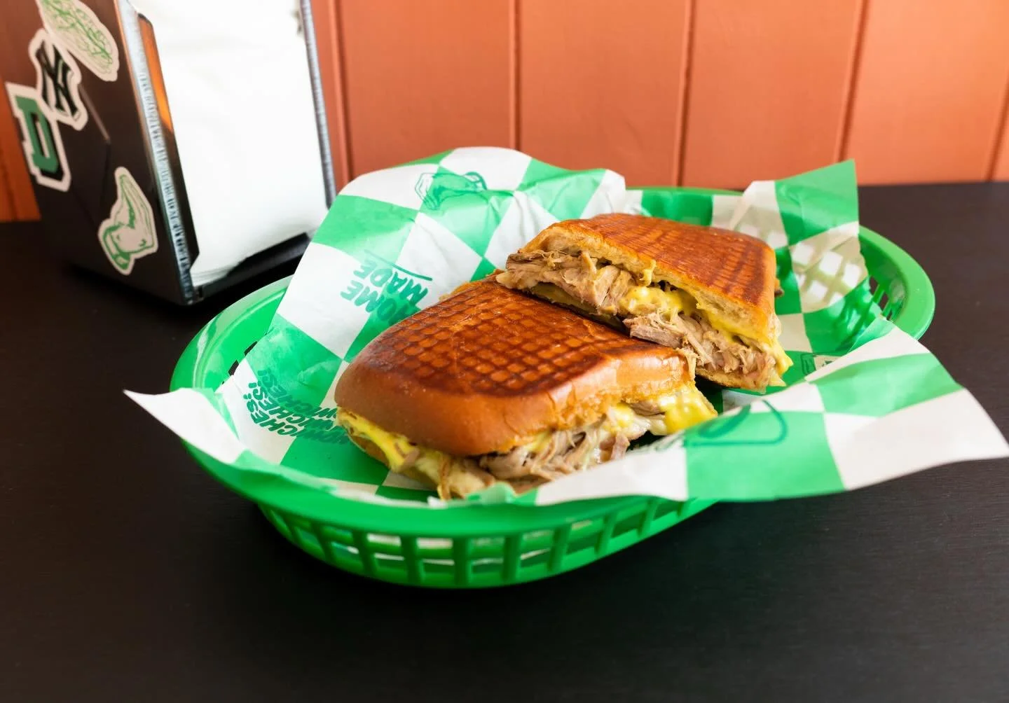 CUBANO

Grilled Cuban Bread
Roast Mojo Pork Shoulder
Smoked Ham
Pickles
Mustard Aioli