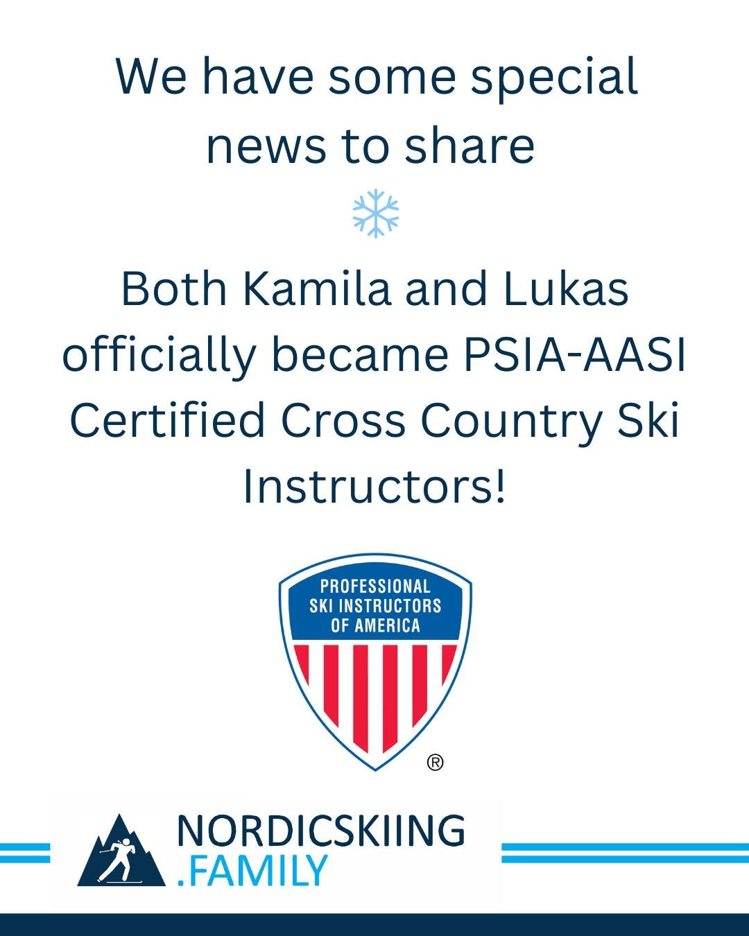 From family ski days&hellip; to guiding other families ❄️

This season was a meaningful one for us, and this post is a little milestone in our NordicSkiing.family journey. The carousel tells the story &mdash; swipe to see 💙

If you&rsquo;ve ever bee