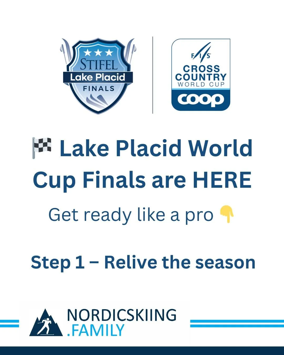 Lake Placid Finals loading&hellip; ⏳🔥

Don&rsquo;t just watch &mdash; know what you&rsquo;re watching 

Make it more fun for everyone 👇
🎿 Learn who the stars are
🏆 See who&rsquo;s been on the podium
🎥 Watch quick highlights of all races together