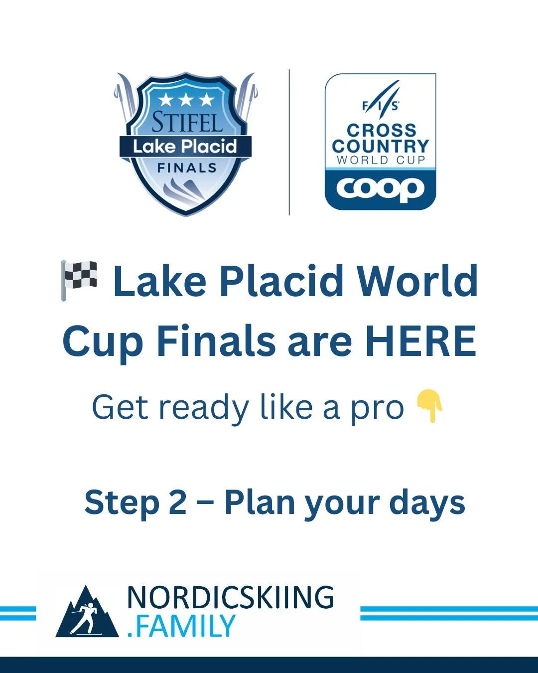 🏁 World Cup Finals are here &mdash; Lake Placid 🇺🇸❄️

The final races of the season.
The place where Olympic history meets what&rsquo;s next.

From sprint frenzy to mass start battles&hellip; from kids racing to the final lap goodbyes &mdash; this