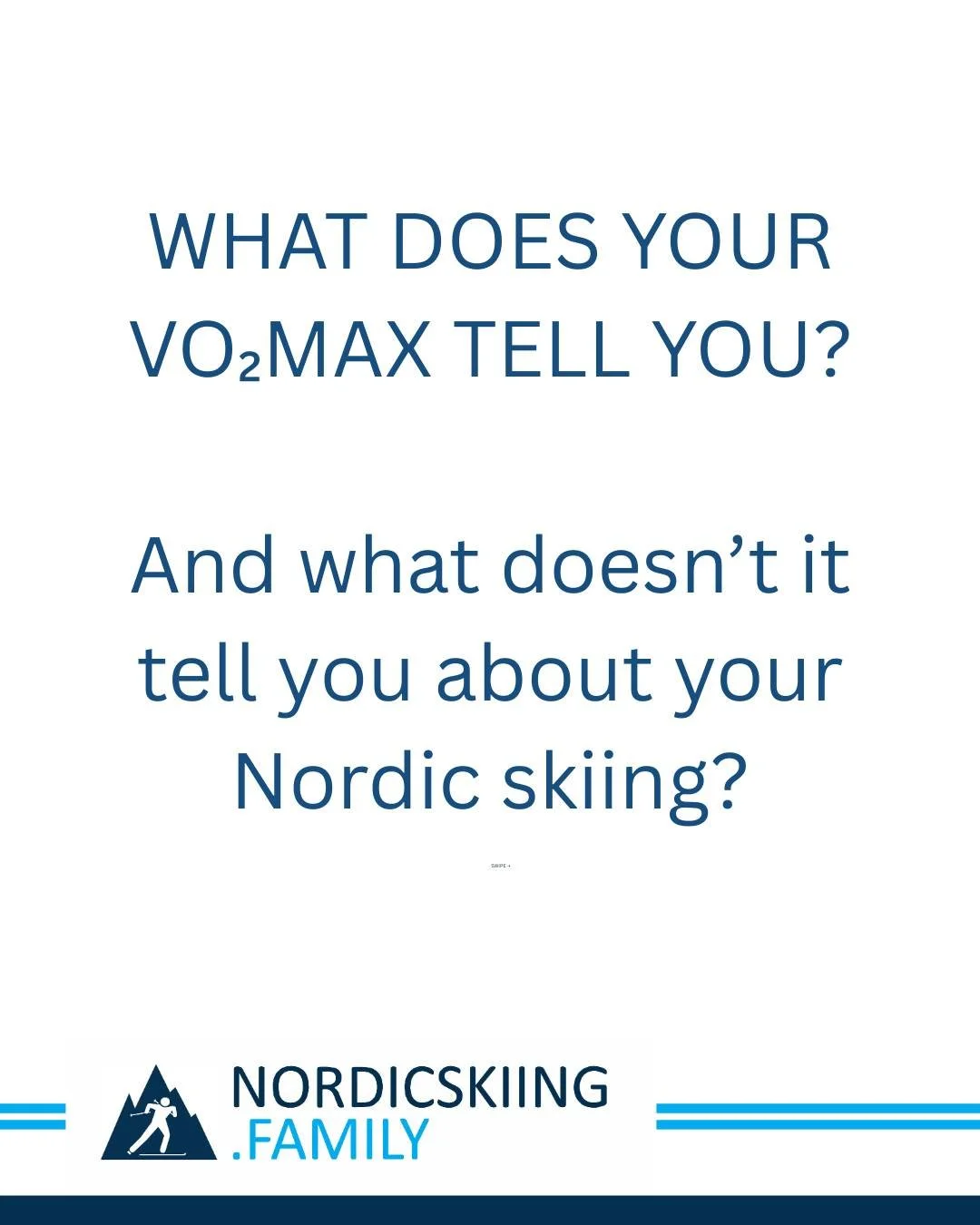 Your watch says your VO₂max is 50. What does that mean for your skiing?

VO₂max tells us something about our aerobic capacity, but it can&rsquo;t tell us how well we glide, pace a climb, or hold our technique when we&rsquo;re tired. And the number on