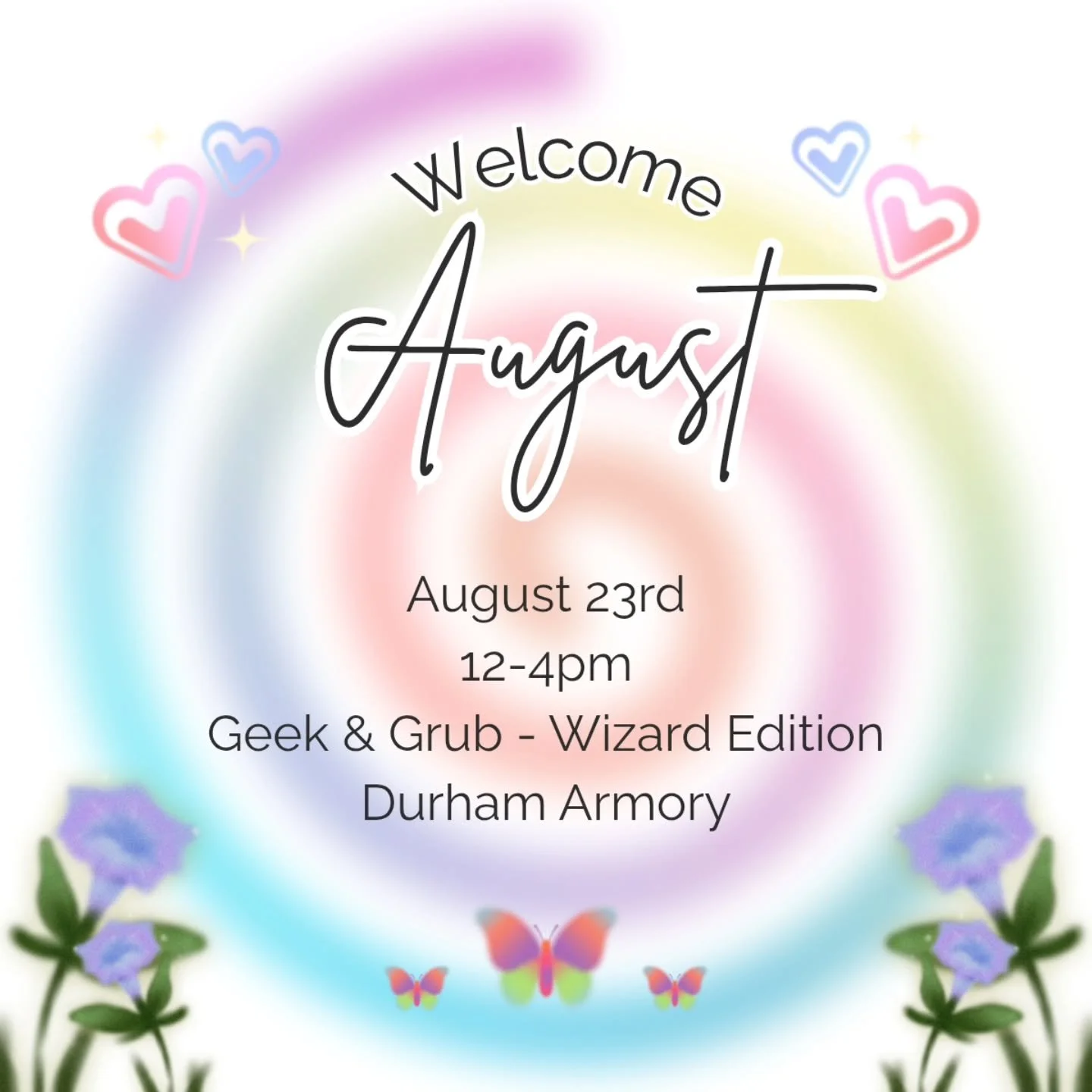 Just one event for me in August! But I am trying to take advantage of the break and spend some time planning for fall and Halloween (even a little Christmas 😬) as well as revamping my online shop and keeping my retail inventory stocked. 

I am defin