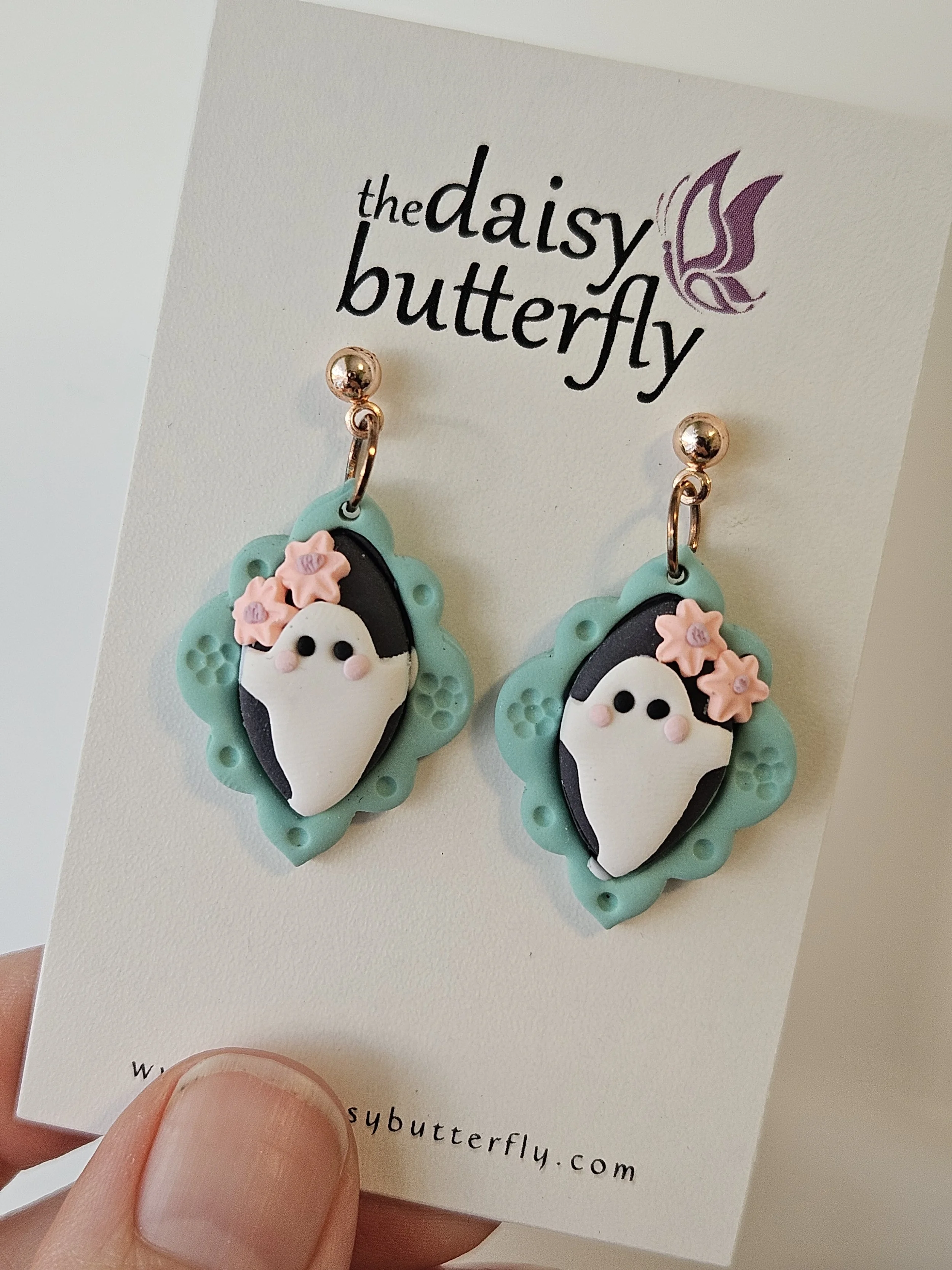 Ghost in Frame Earrings