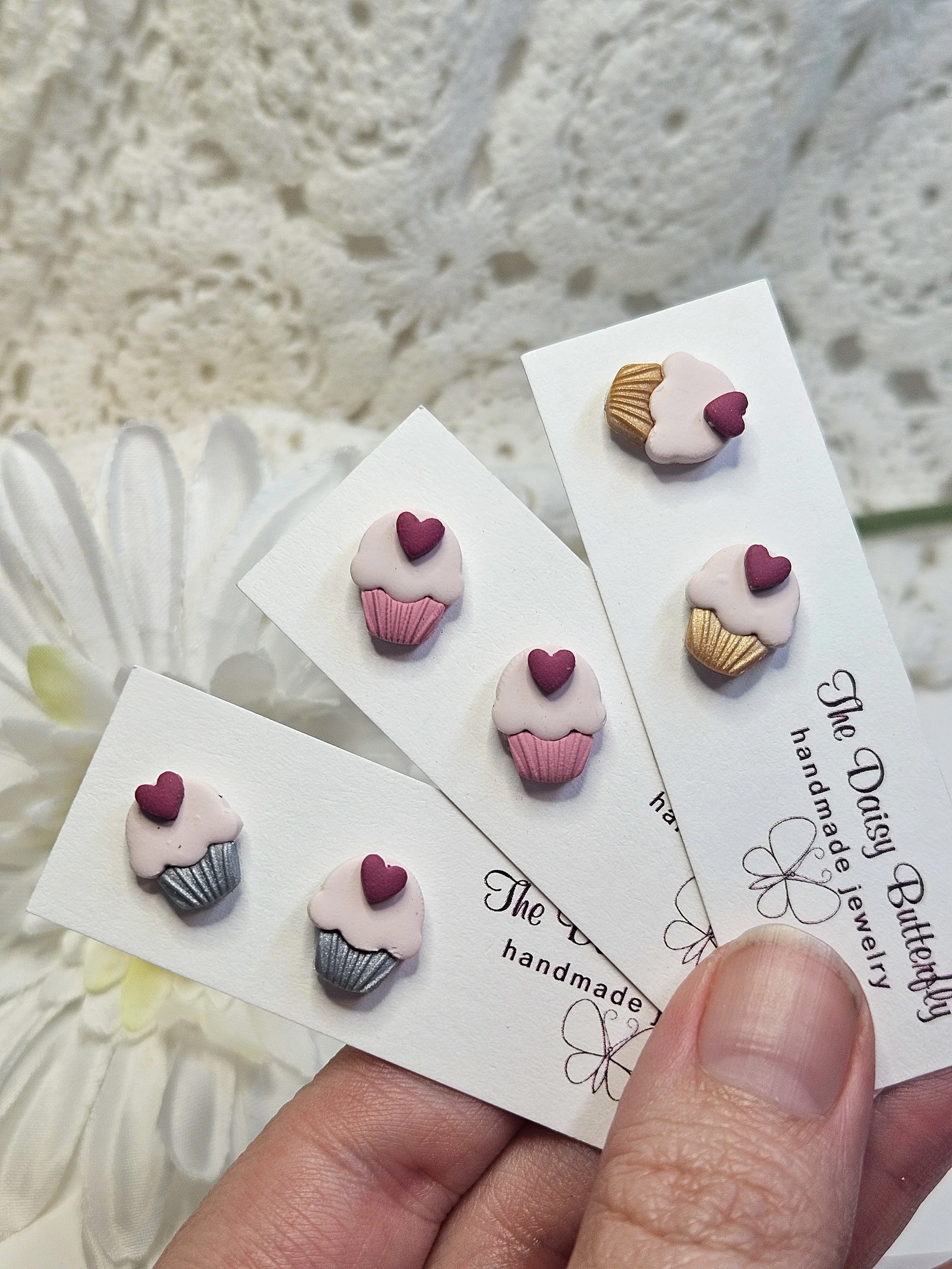 Cupcake Studs
