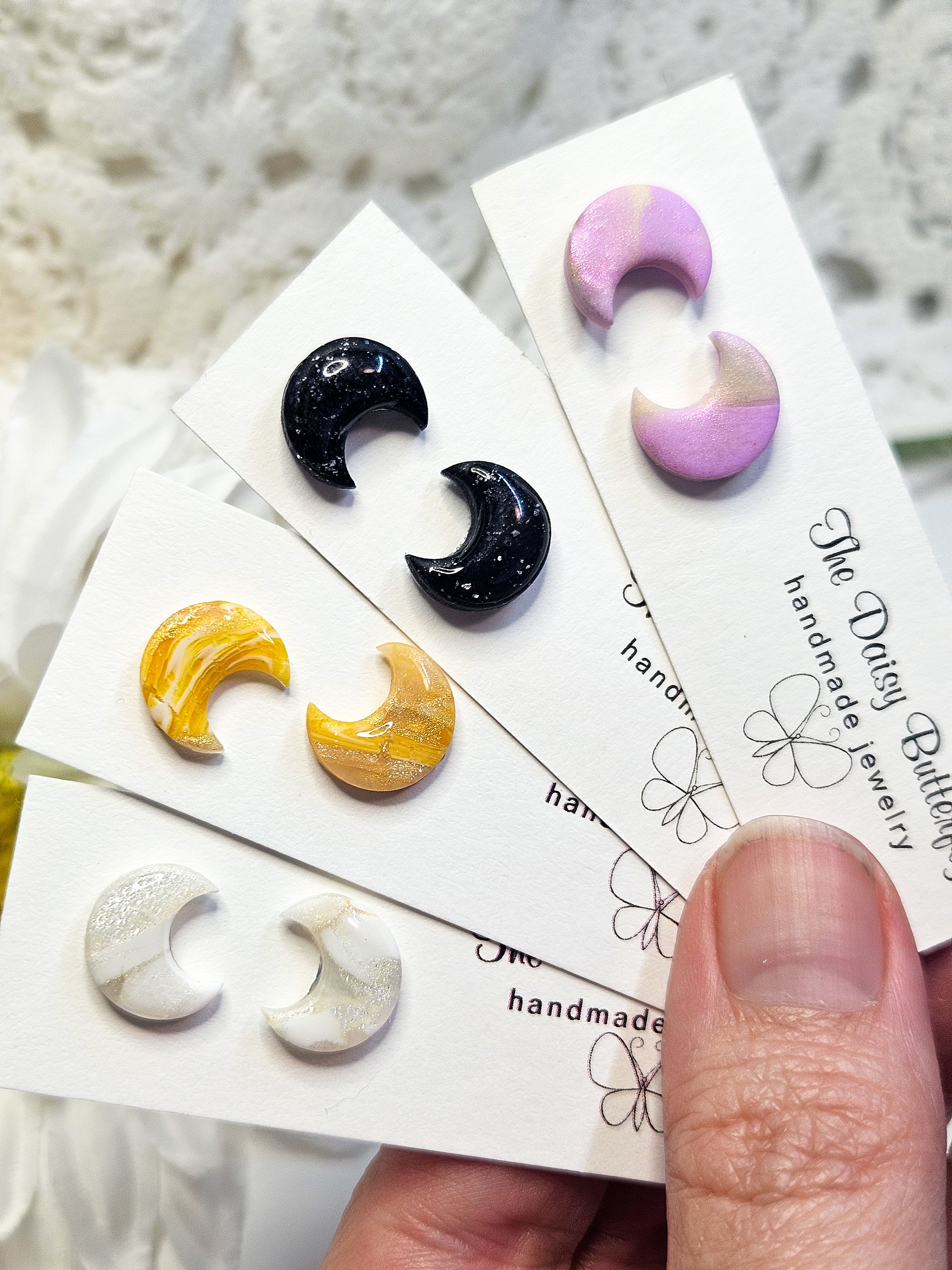 Moon Studs