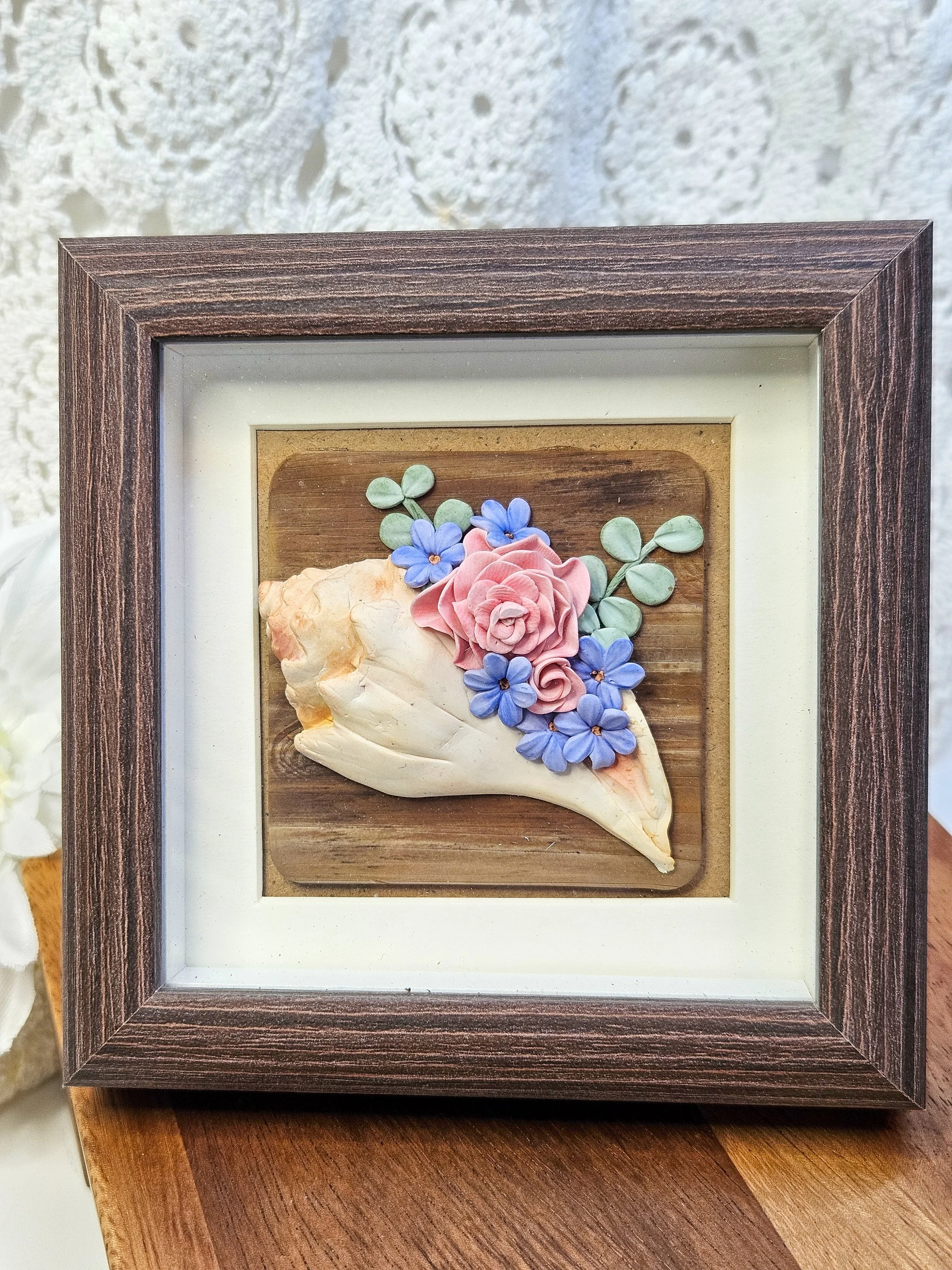"Beach Cornucopia" - Clay Art Piece