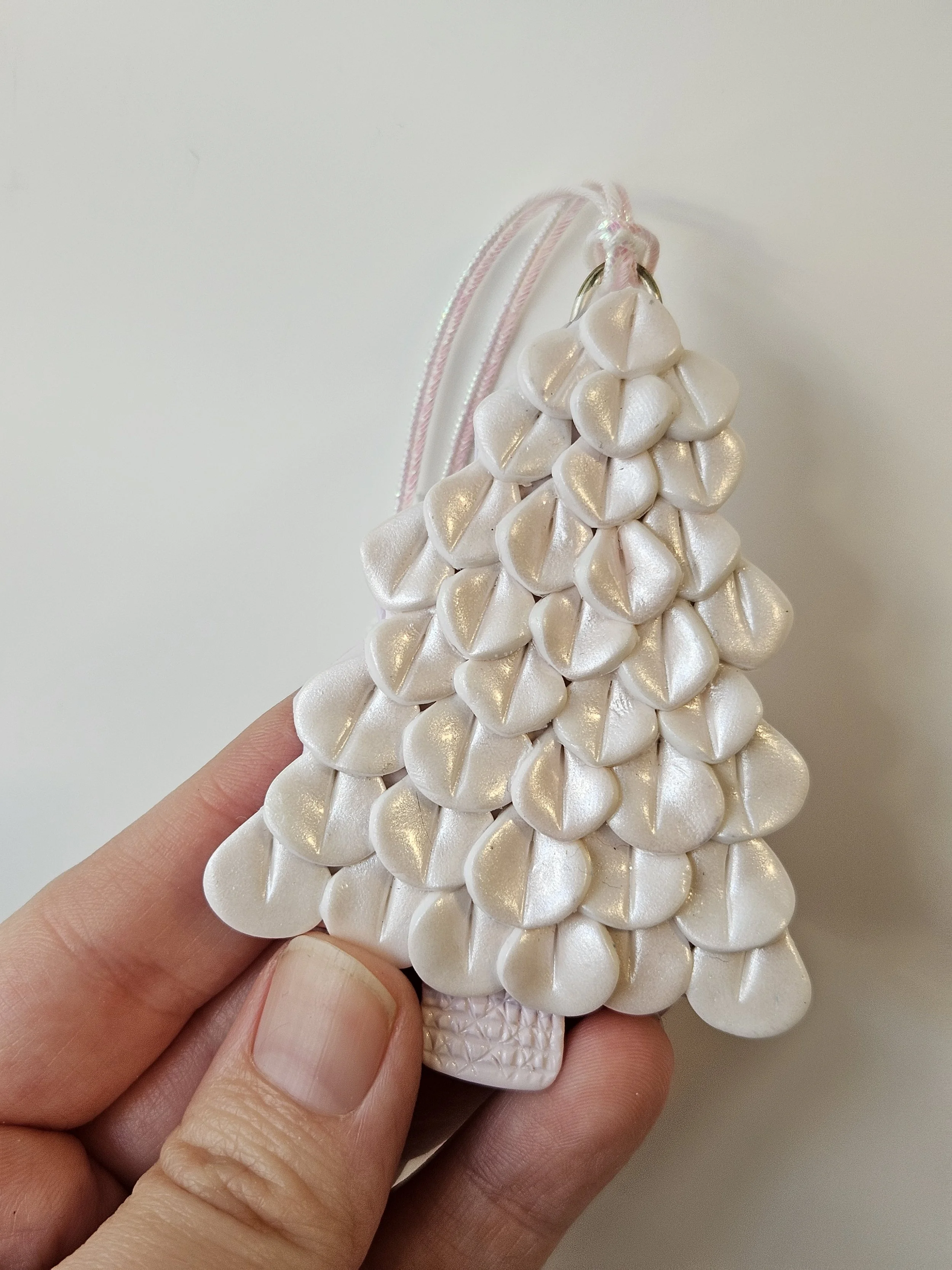 Pale Pink Tree Ornament