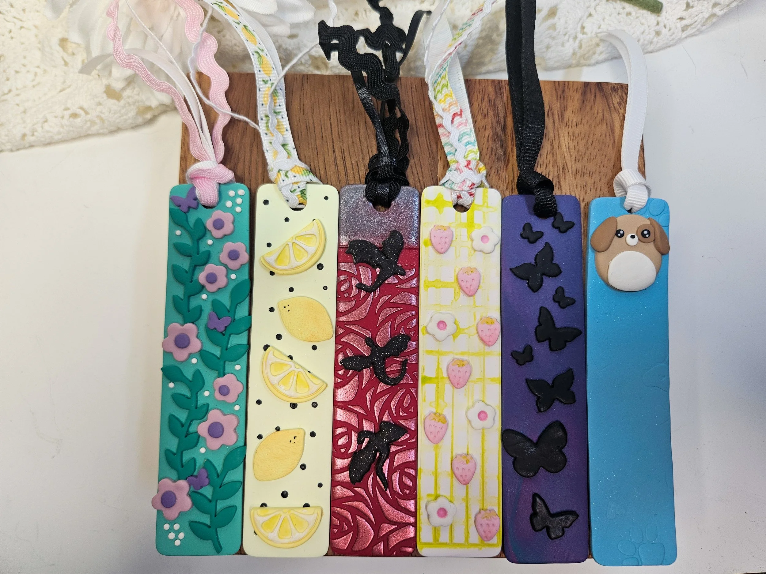Traditional Rectangle Bookmarks - Clay Bookmarks