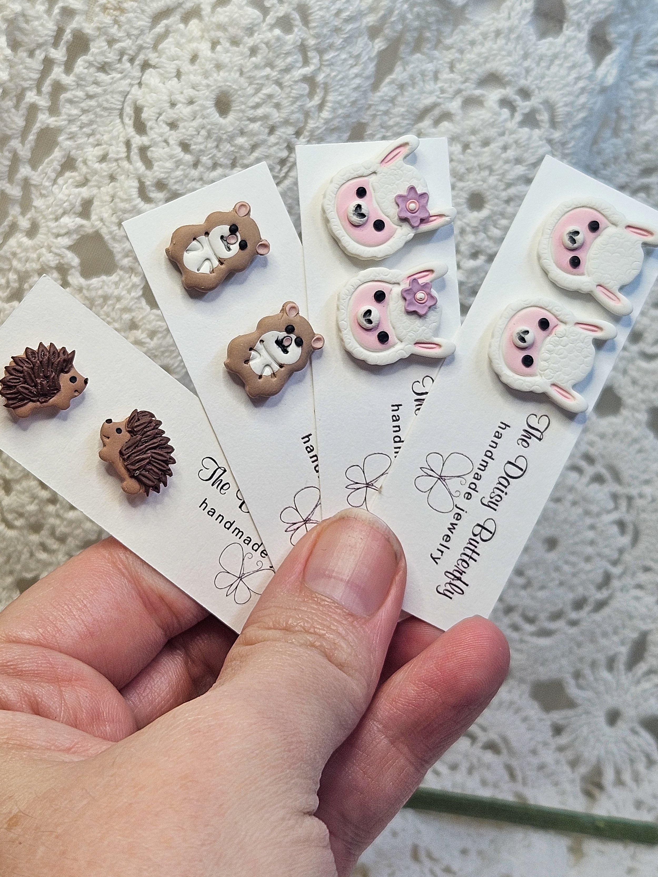 Exotic Pet Studs - Hamster, Hedgehog, Llama