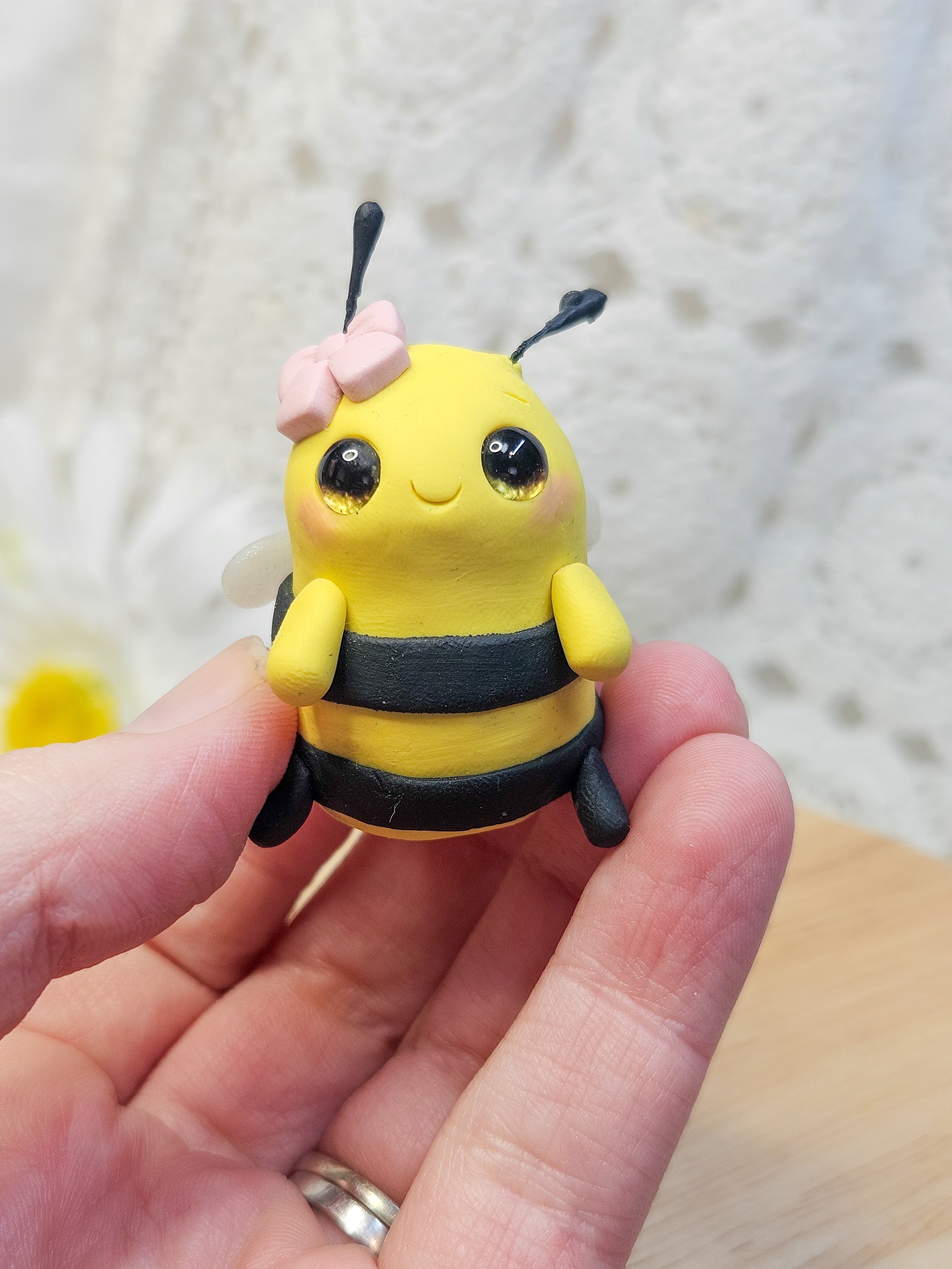 Chunky Bee Figurine
