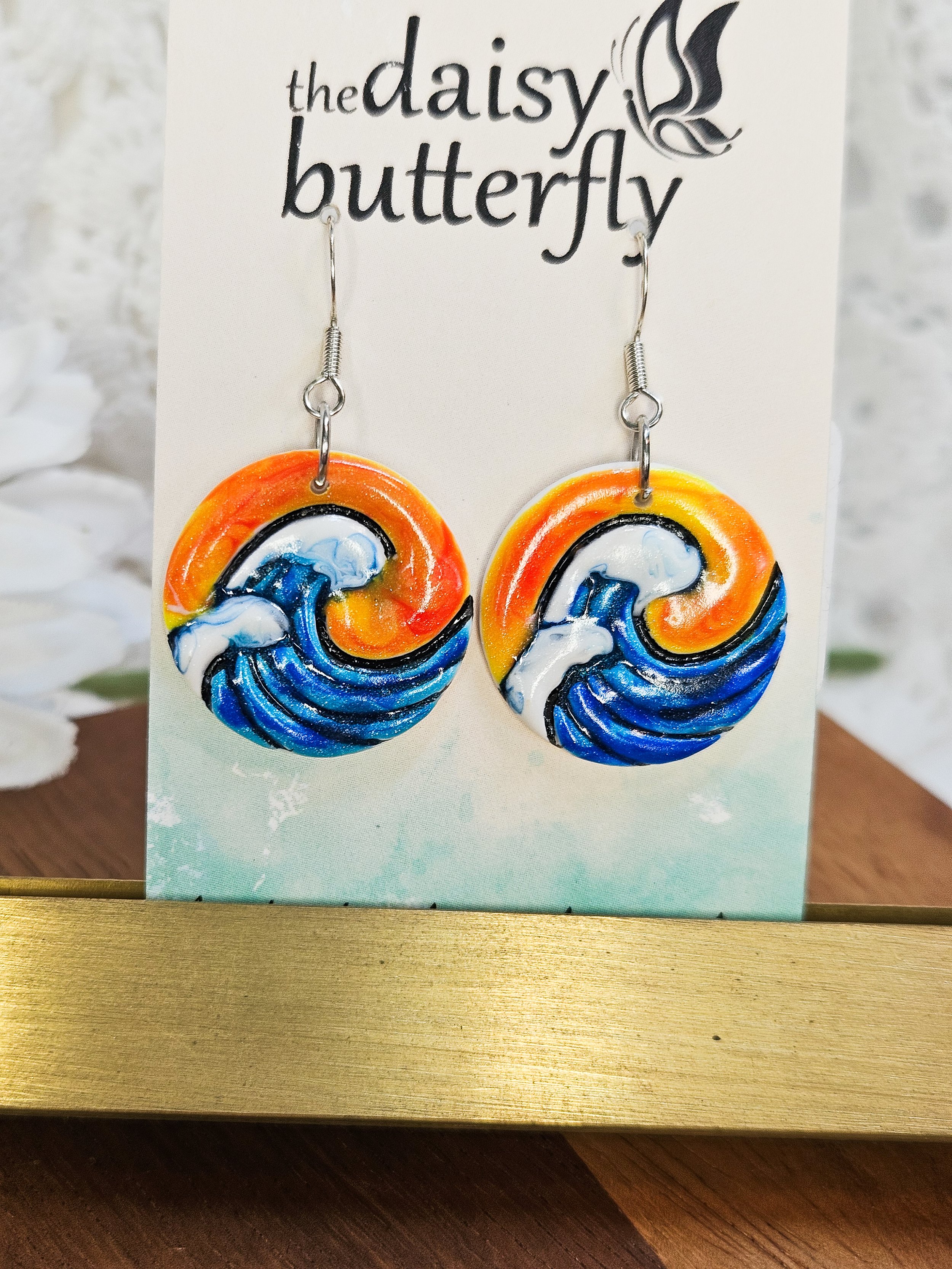 Sunset Ocean Dangles