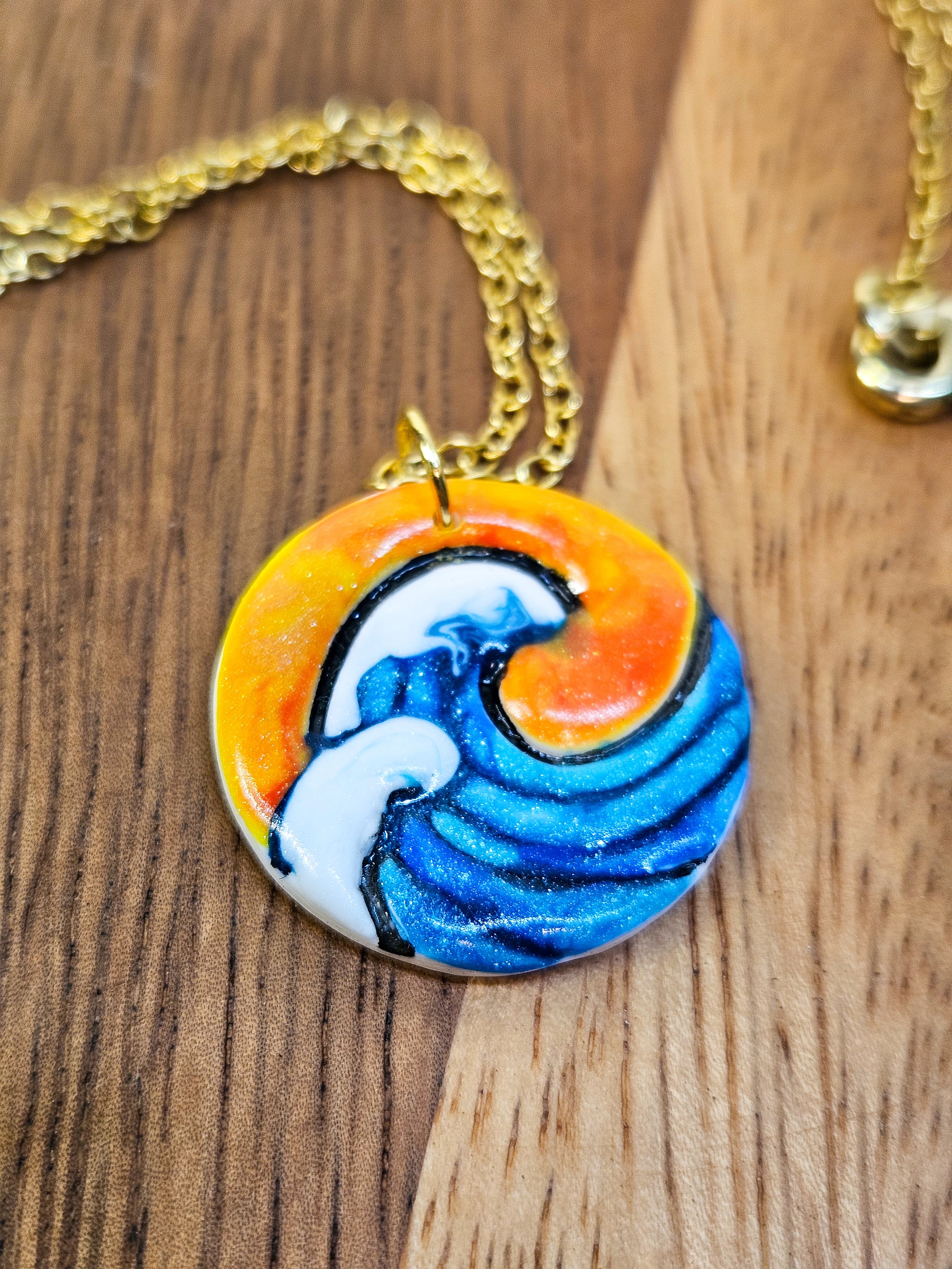 Sunset Ocean Necklace