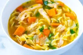 Chicken Noodle and Vegetable Soup