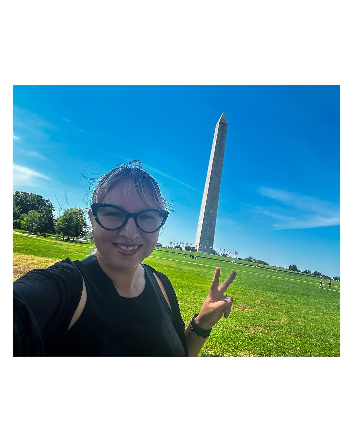 It feels pretty surreal to be here, especially right now. BUT I’m here, so I’m going to make the most of it and enjoy my internship experience (which I’m very excited for).
Walked ~ 6 miles in this heat, melting the entire way from