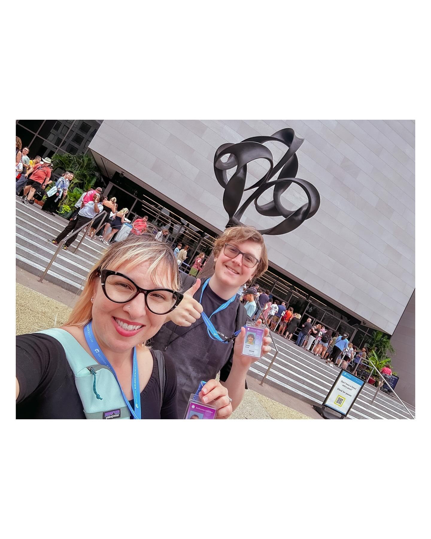 SOAR/VERITAS Summer Internship at NASM Week 1 π°οΈ
.
.
.
.
.
#smithsoniannasm #nationalairandspacemuseum #nasmintern #veritasintern #washingtondc #summerinternship