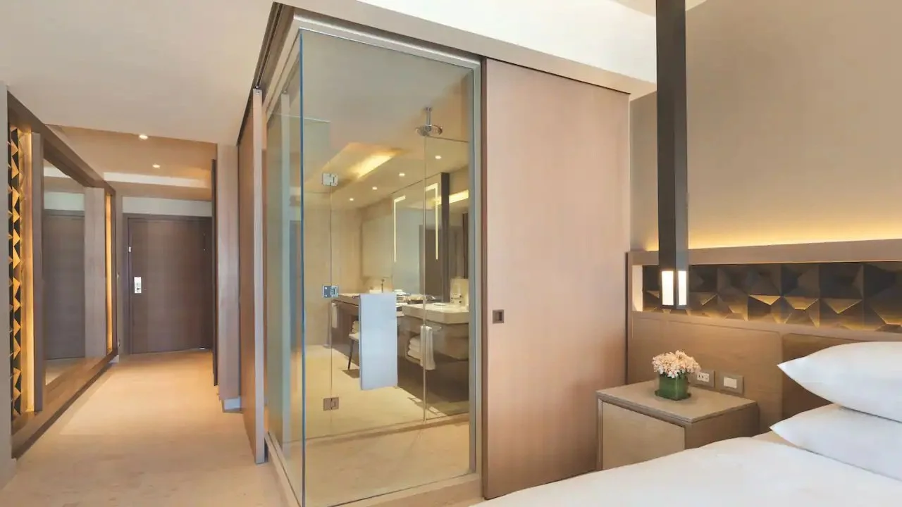 Turquoize Ocean Front Master Double Beds - Hyatt Ziva Cancun