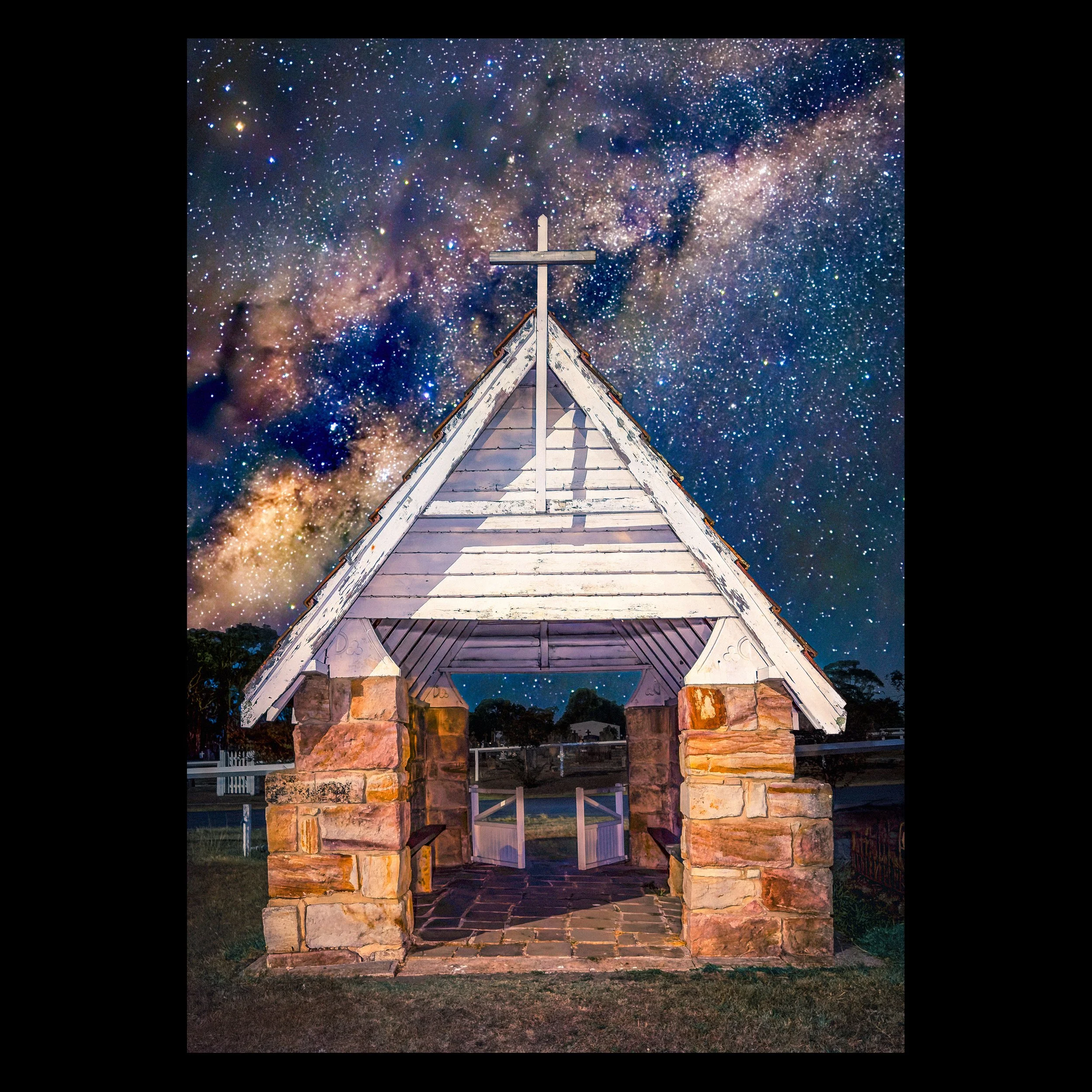 Morpeth Anglican Cemetery Milky Way